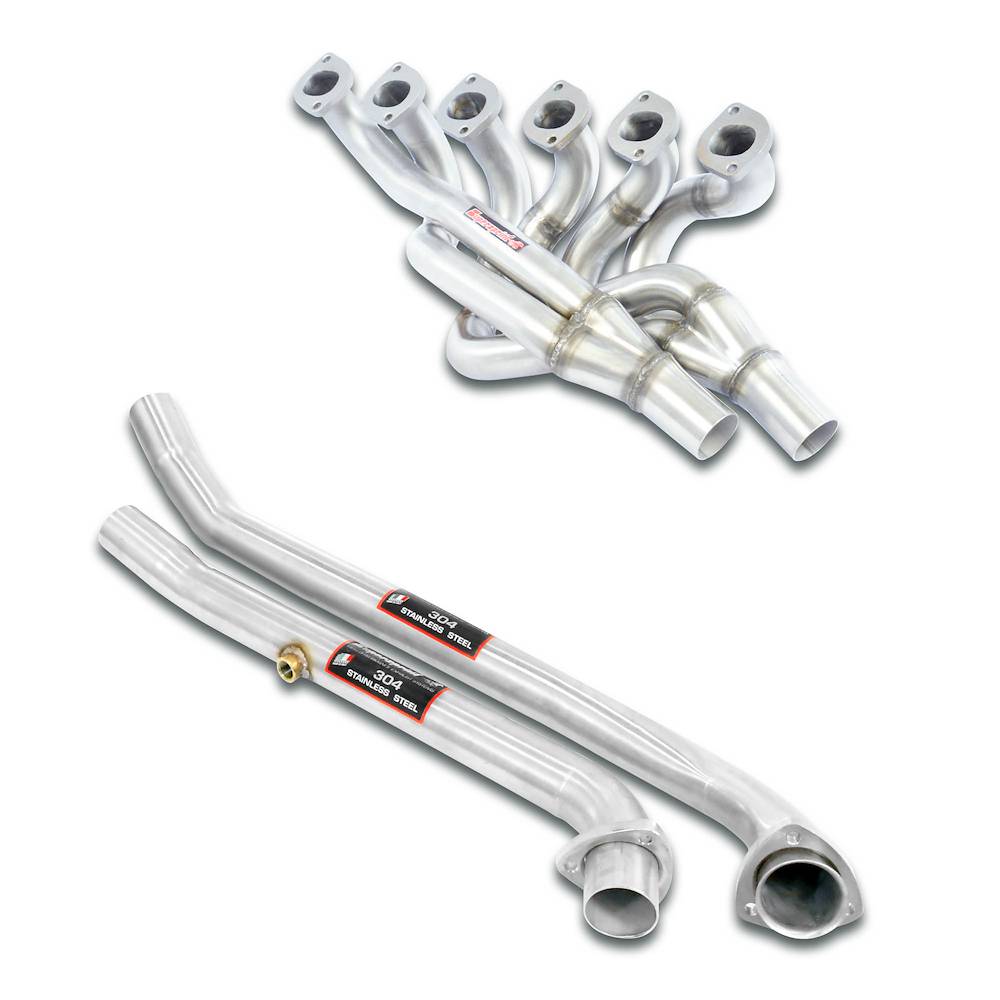 Collettore + tubi raccordo 100% Inox<br>(Guida a sinistra)