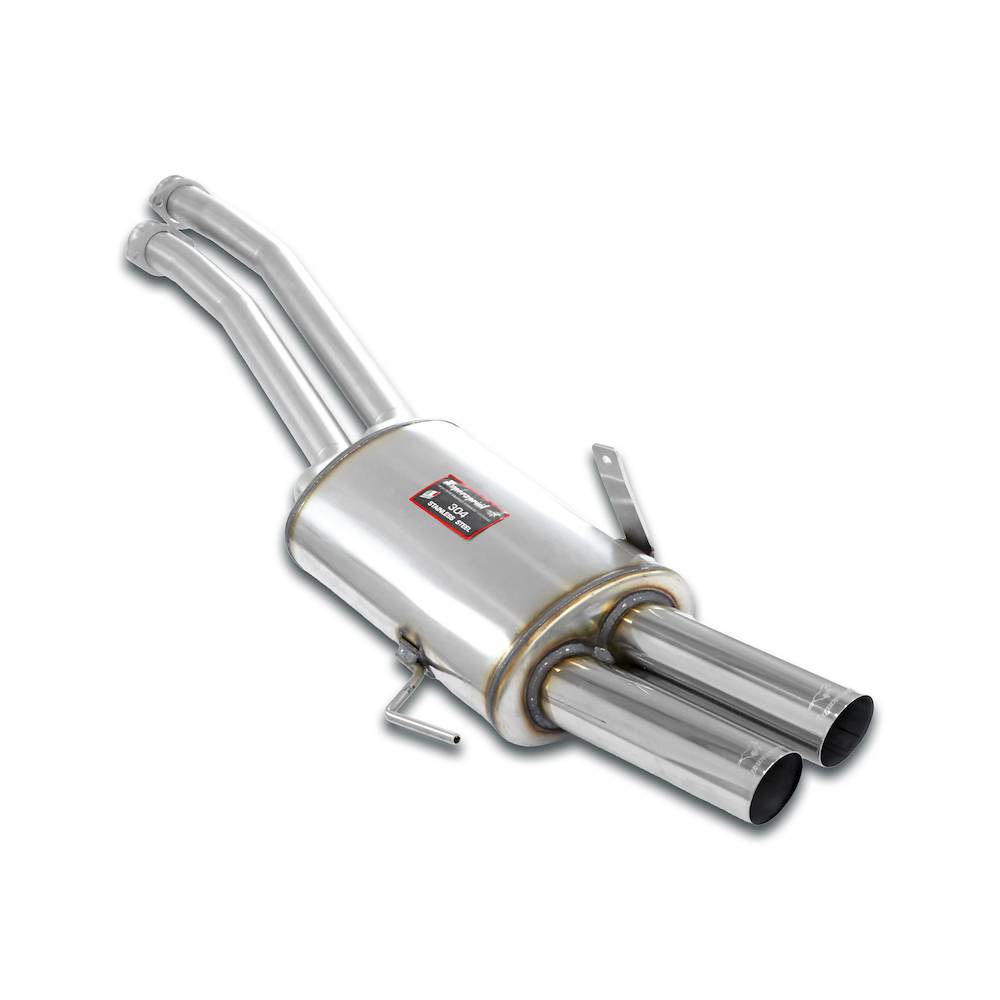 Rear exhaust "Racing" OO70 100% Stainless Steel
