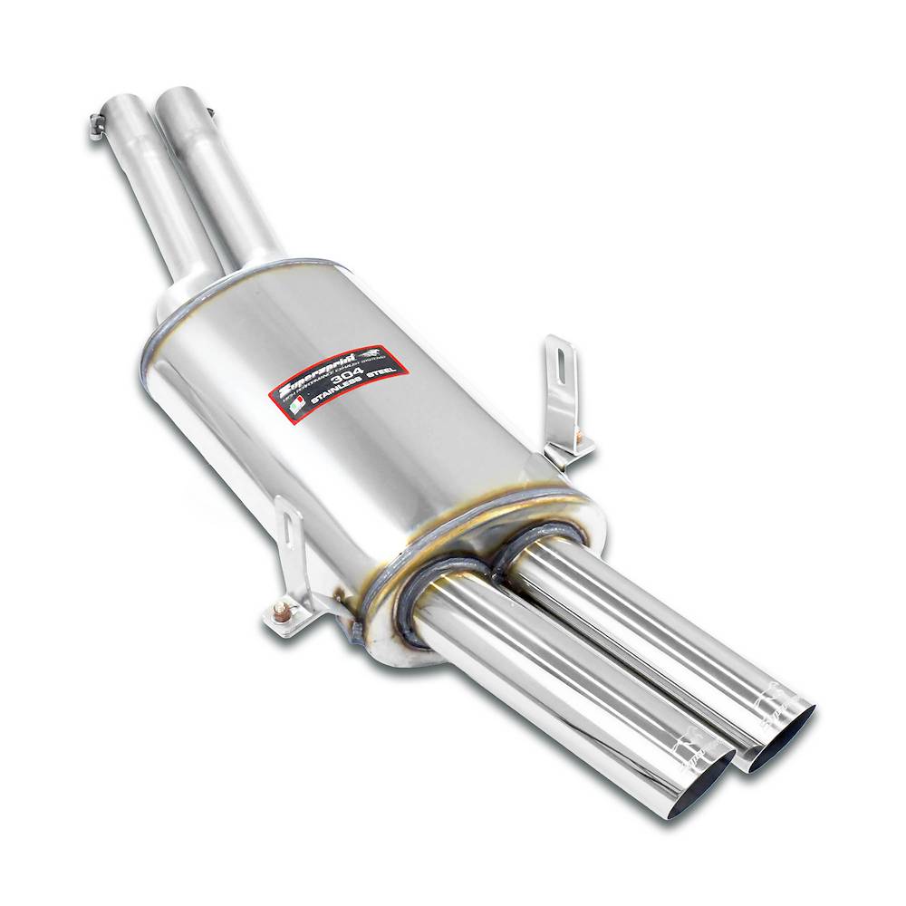 Rear exhaust "Racing" OO70 100% Stainless Steel