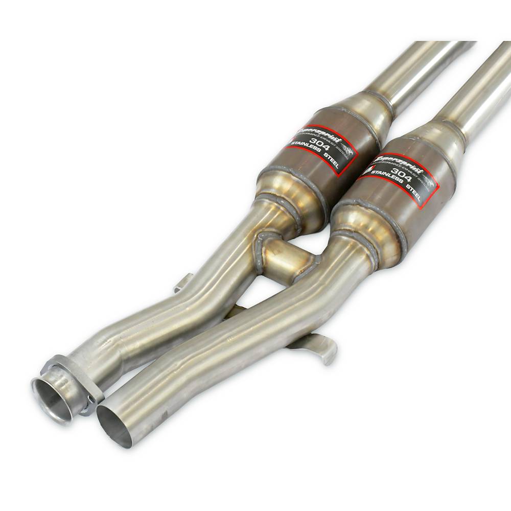 Anteriore "H-Pipe" con catalizzatore metallico Destro - Sinistro