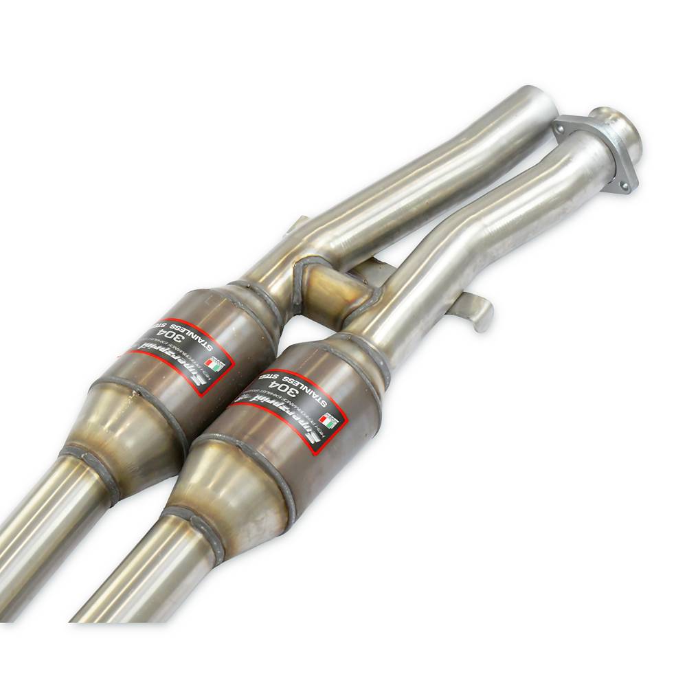 Anteriore "H-Pipe" con catalizzatore metallico Destro - Sinistro