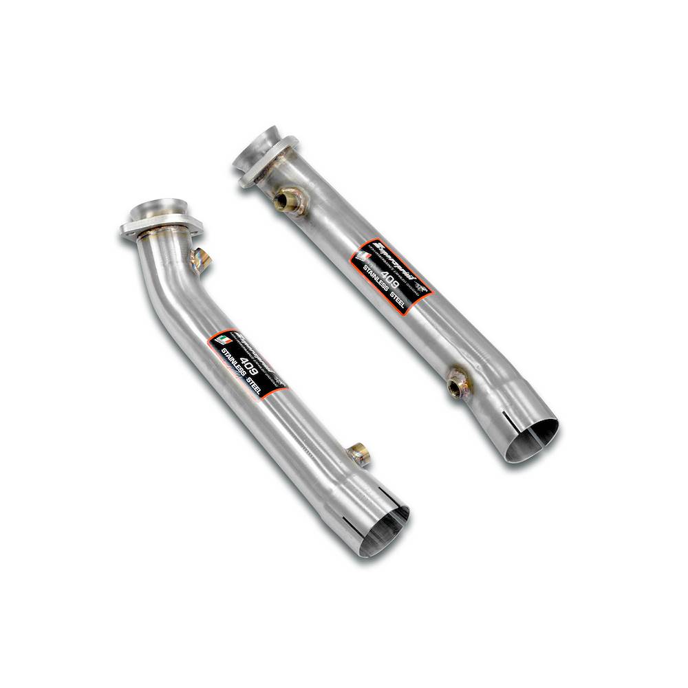 Downpipe kit Right + Left (Replaces pre-catalytic)