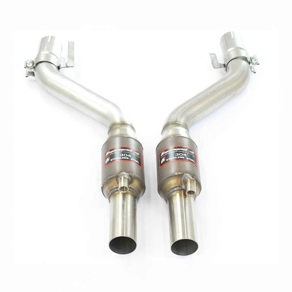 Anteriore con catalizzatore metallico destro + sinistro