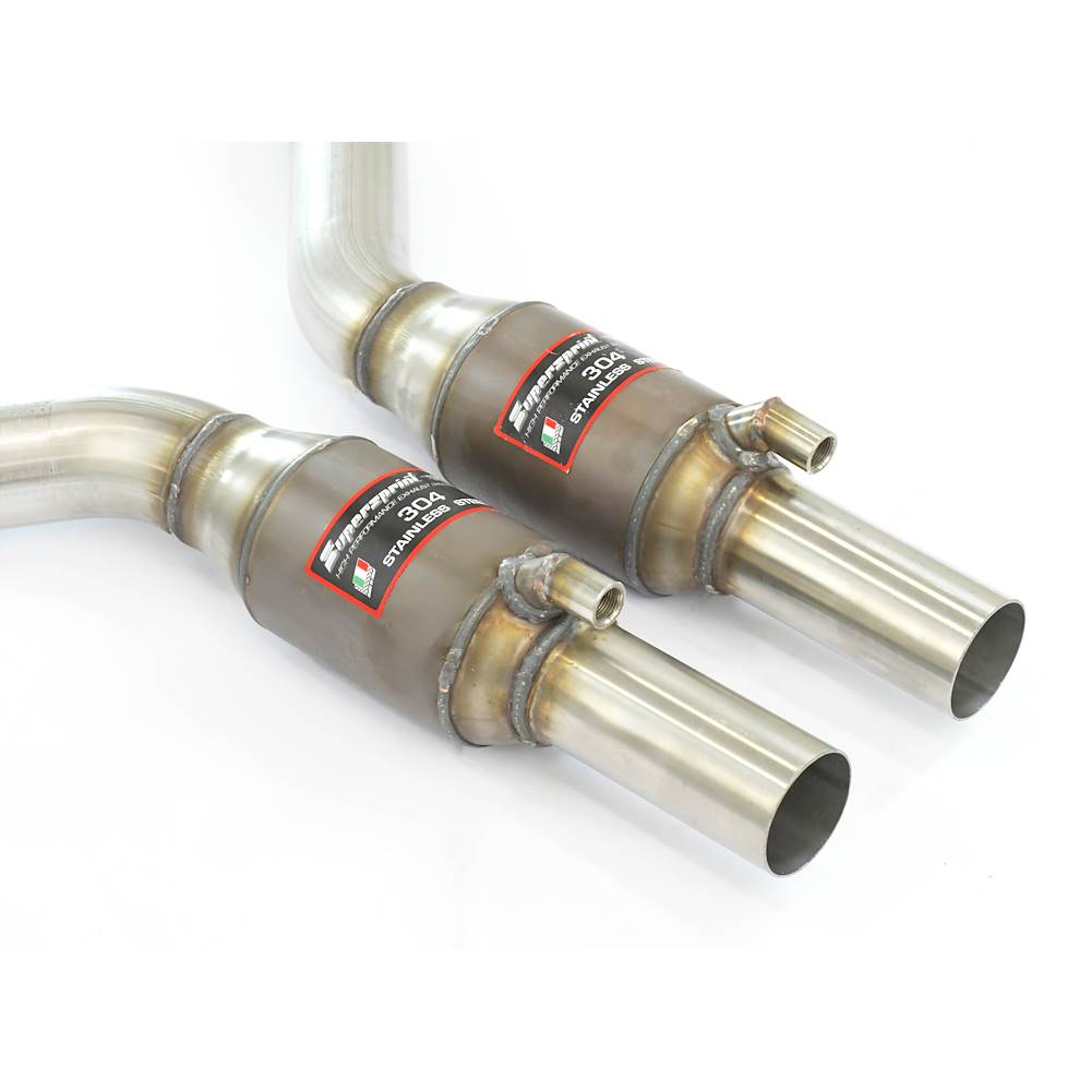 Anteriore con catalizzatore metallico destro + sinistro