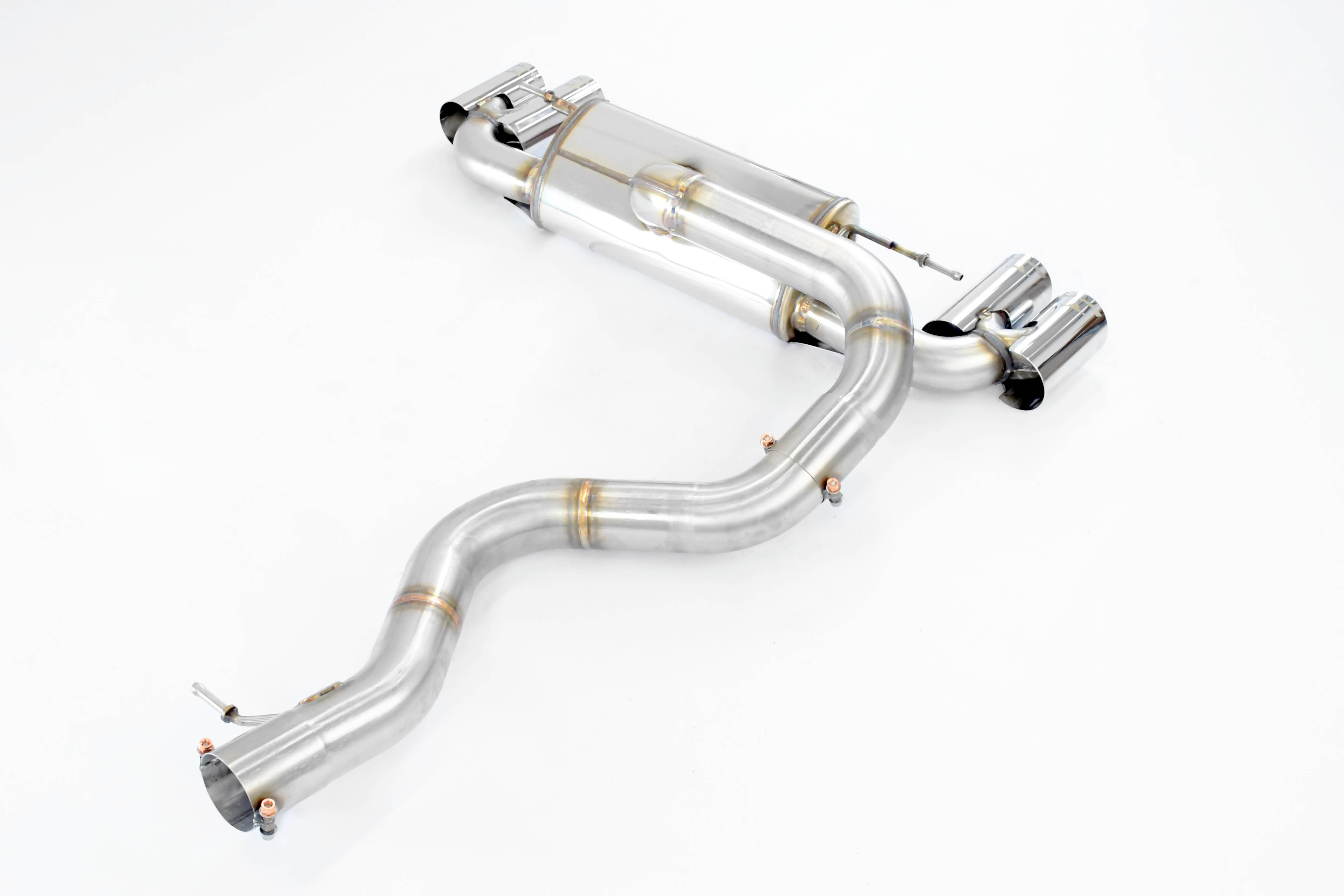 Rear exhaust Racing OO80 Right - Left