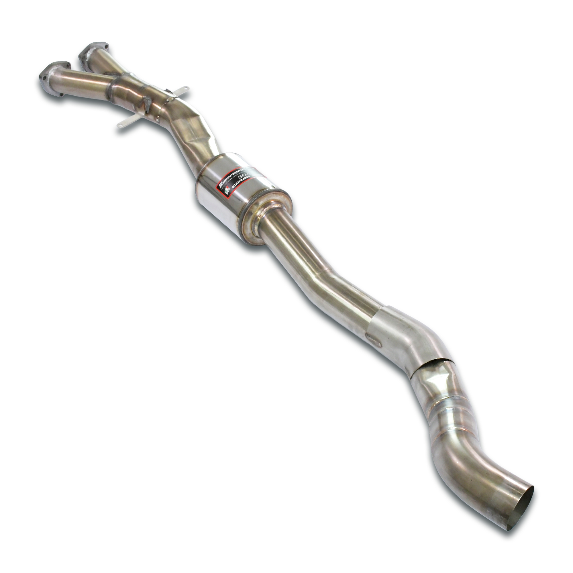 "Cat.-Back - Quad Sonic" Package - A<br>(end tips OO80 right - OO80 left)<br><br><strong><span style="color:#ea0000;">Weight saving of - 16Kg / -33.5lbs</span></strong>