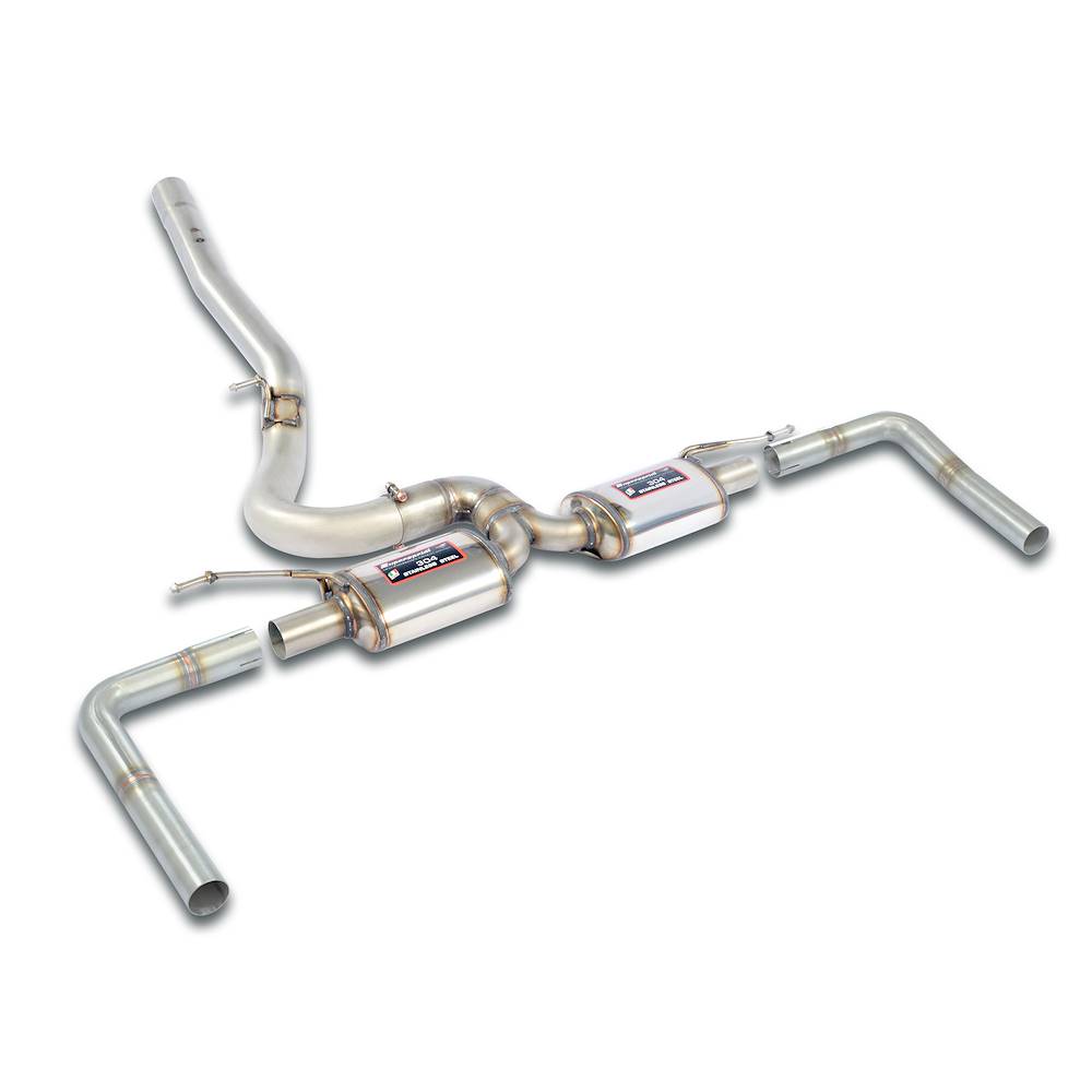 Rear exhaust Right - Left Racing