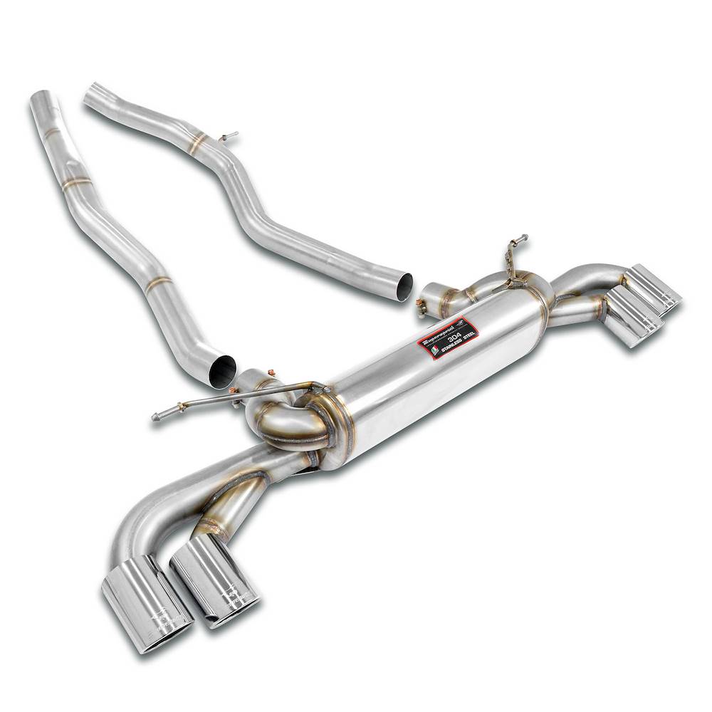 Rear exhaust Right OO90 - Left OO90