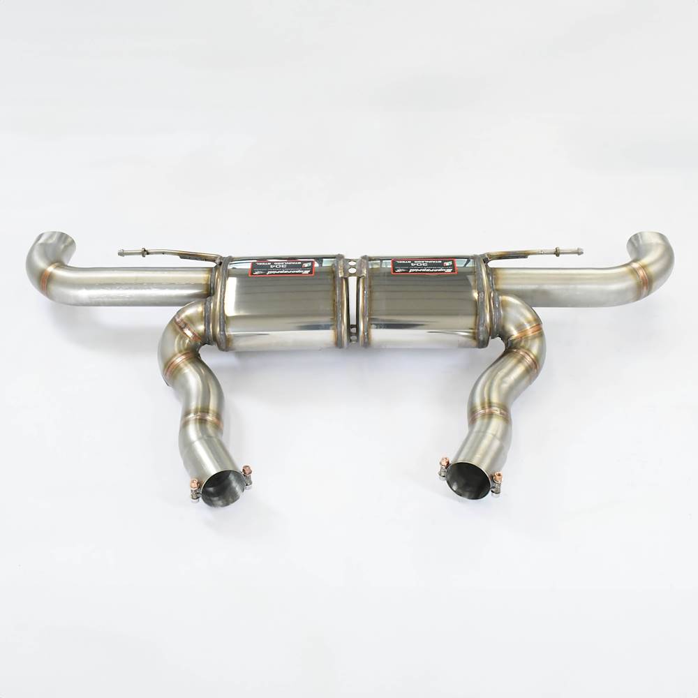 Rear exhaust Right - Left Racing (For OEM endpipes)