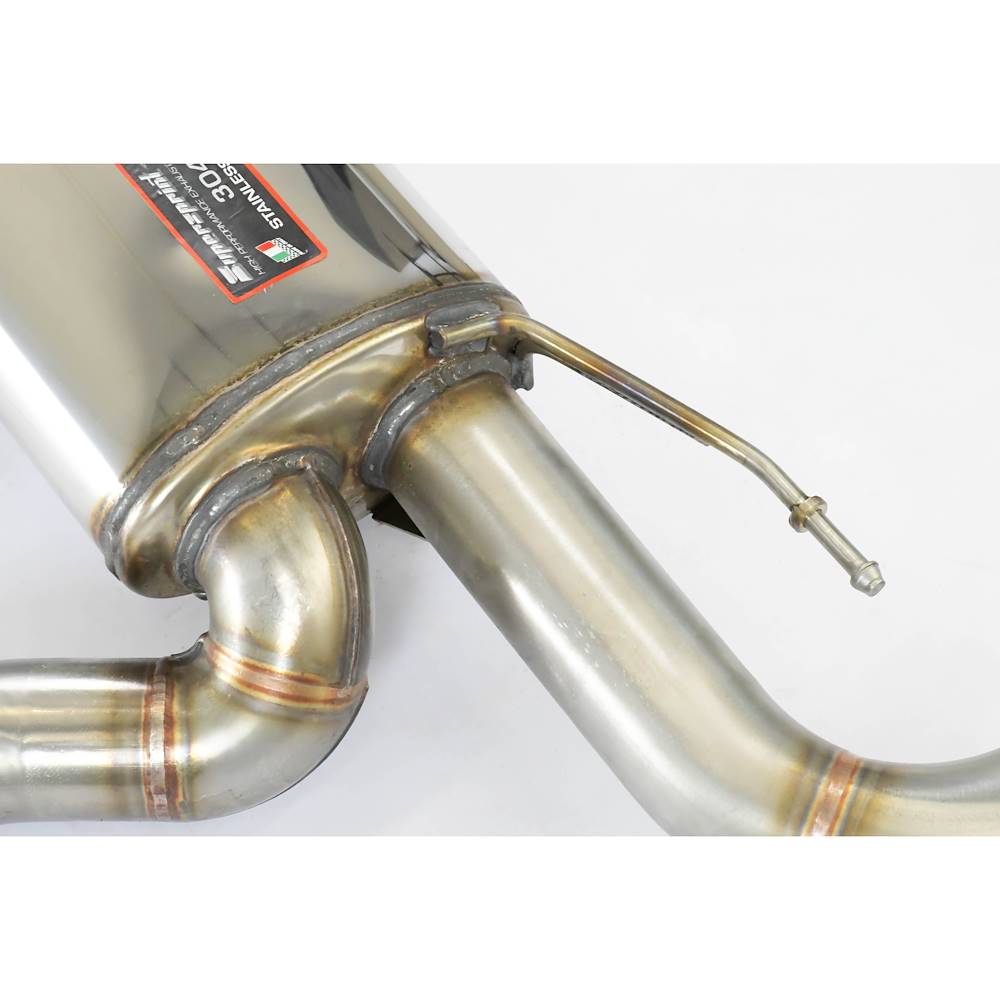 Rear exhaust Right - Left Racing (For OEM endpipes)