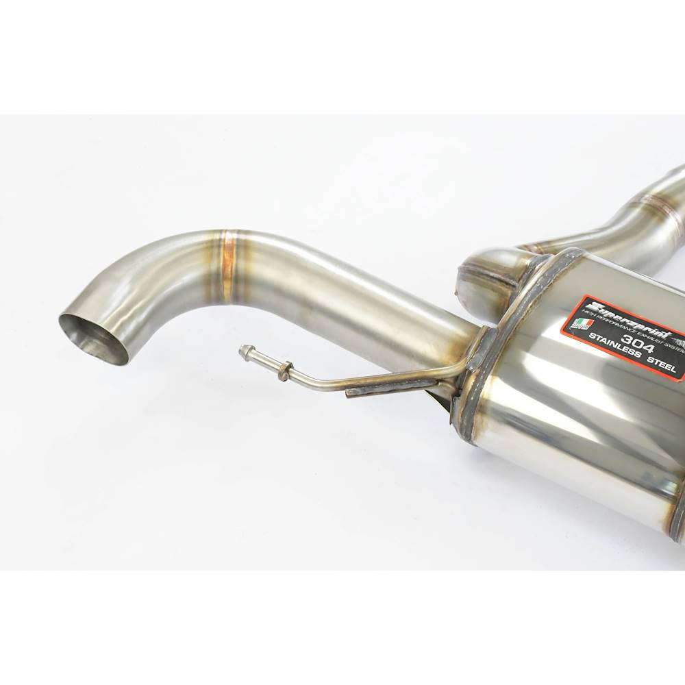 Rear exhaust Right - Left Racing (For OEM endpipes)