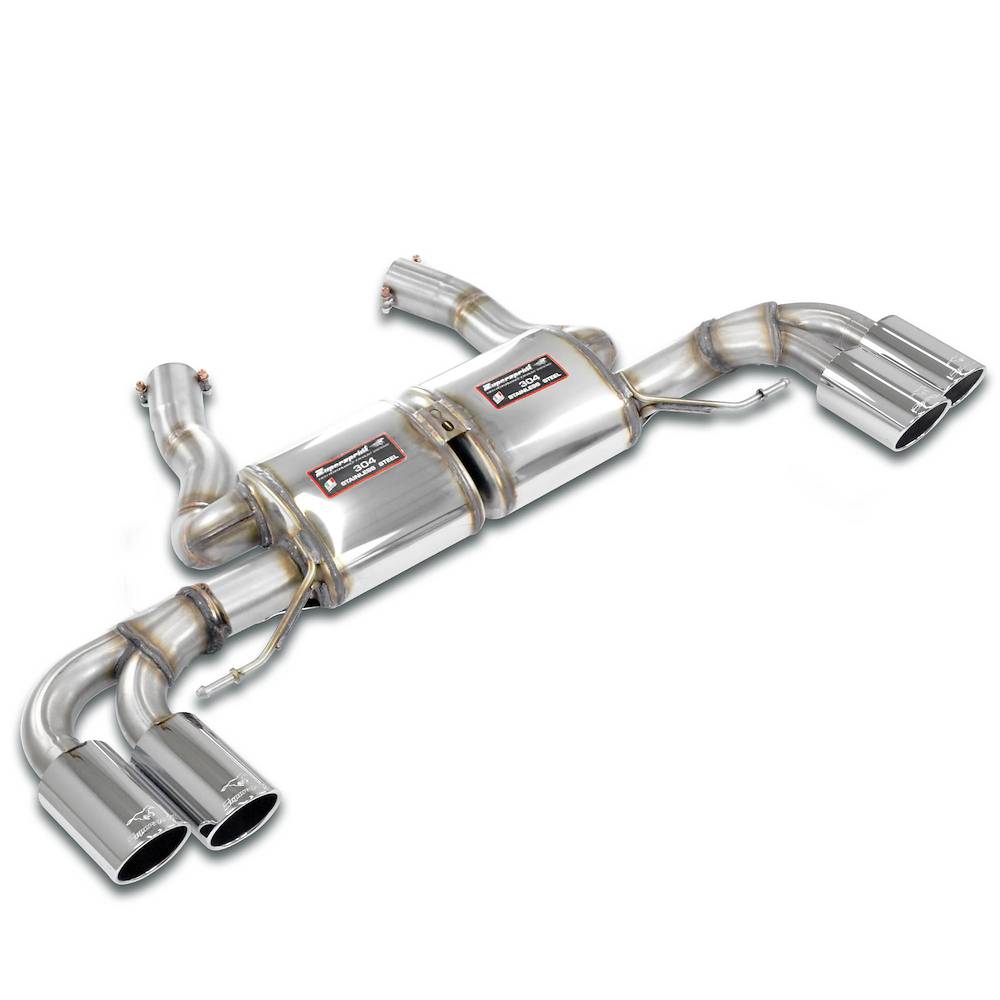 Rear exhaust Right OO80 - Left OO80 "Racing"