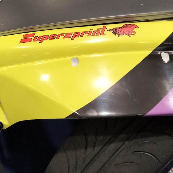 Supersprint al salone Auto Moto d'Epoca di Bologna