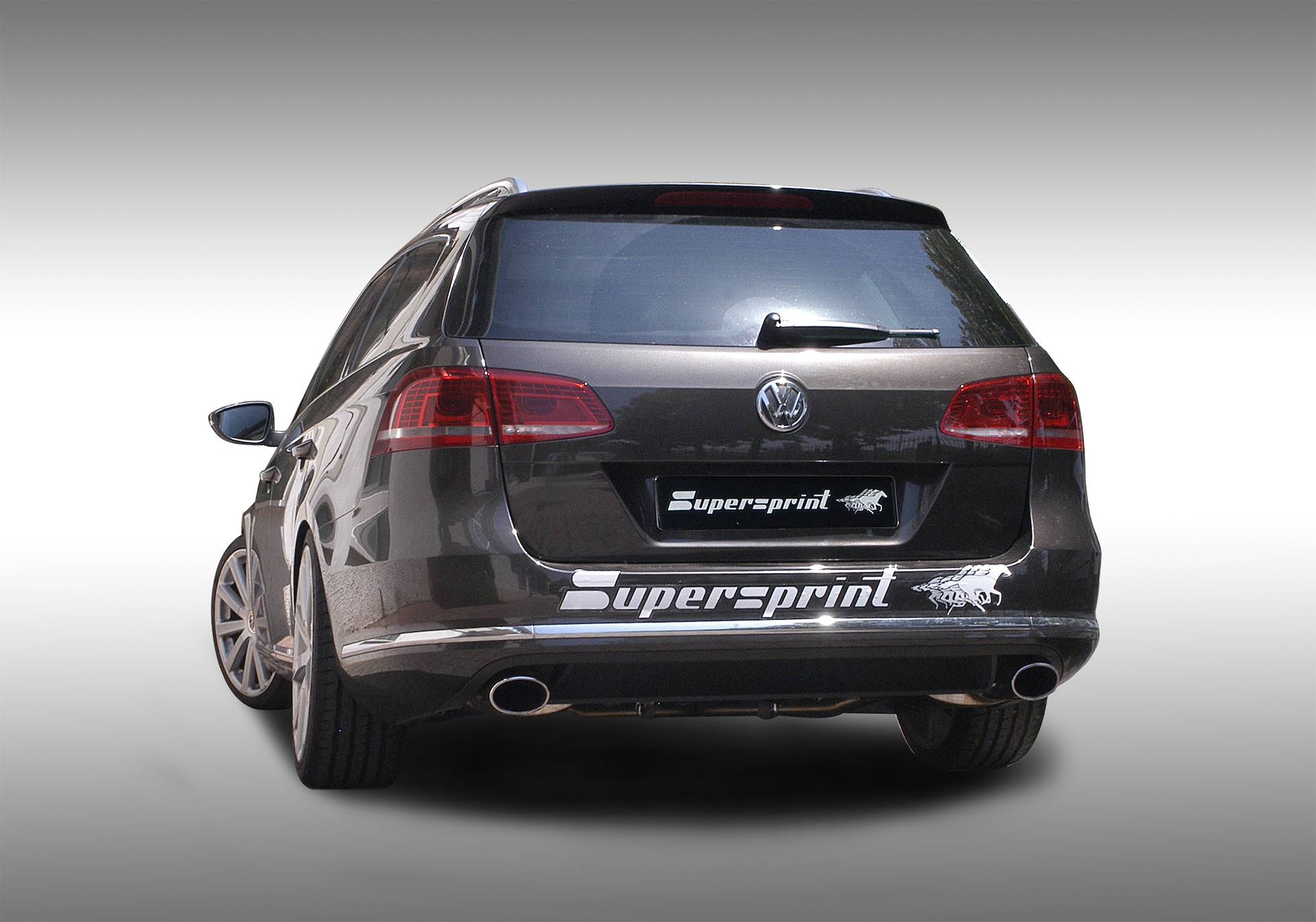 Supersprint Auspuff für VW PASSAT 3C (Limousine + Variant) 4-Motion R36 (300PS - Mot. BWS) '11 -> '14