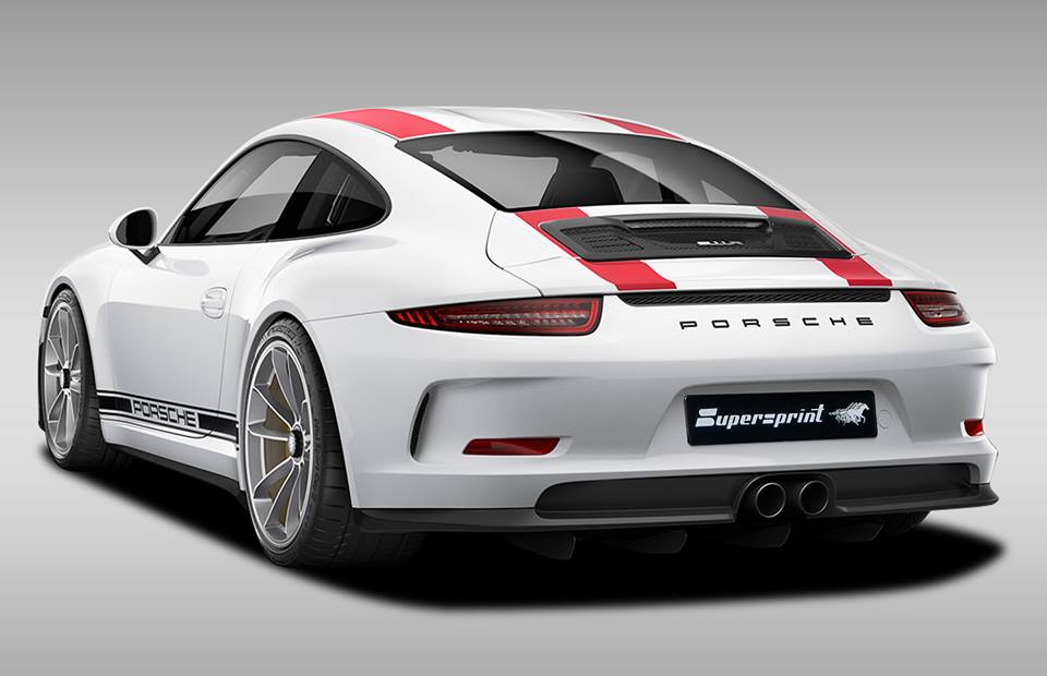 Impianto di scarico per PORSCHE 911 R 4.0i (500 Hp) 2016 ->