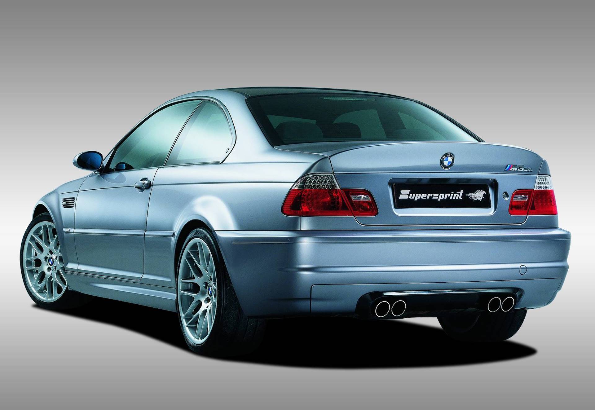 Supersprint Auspuff für BMW E46 M3 CSL 3.2i ' 03 -> (Ø60mm)