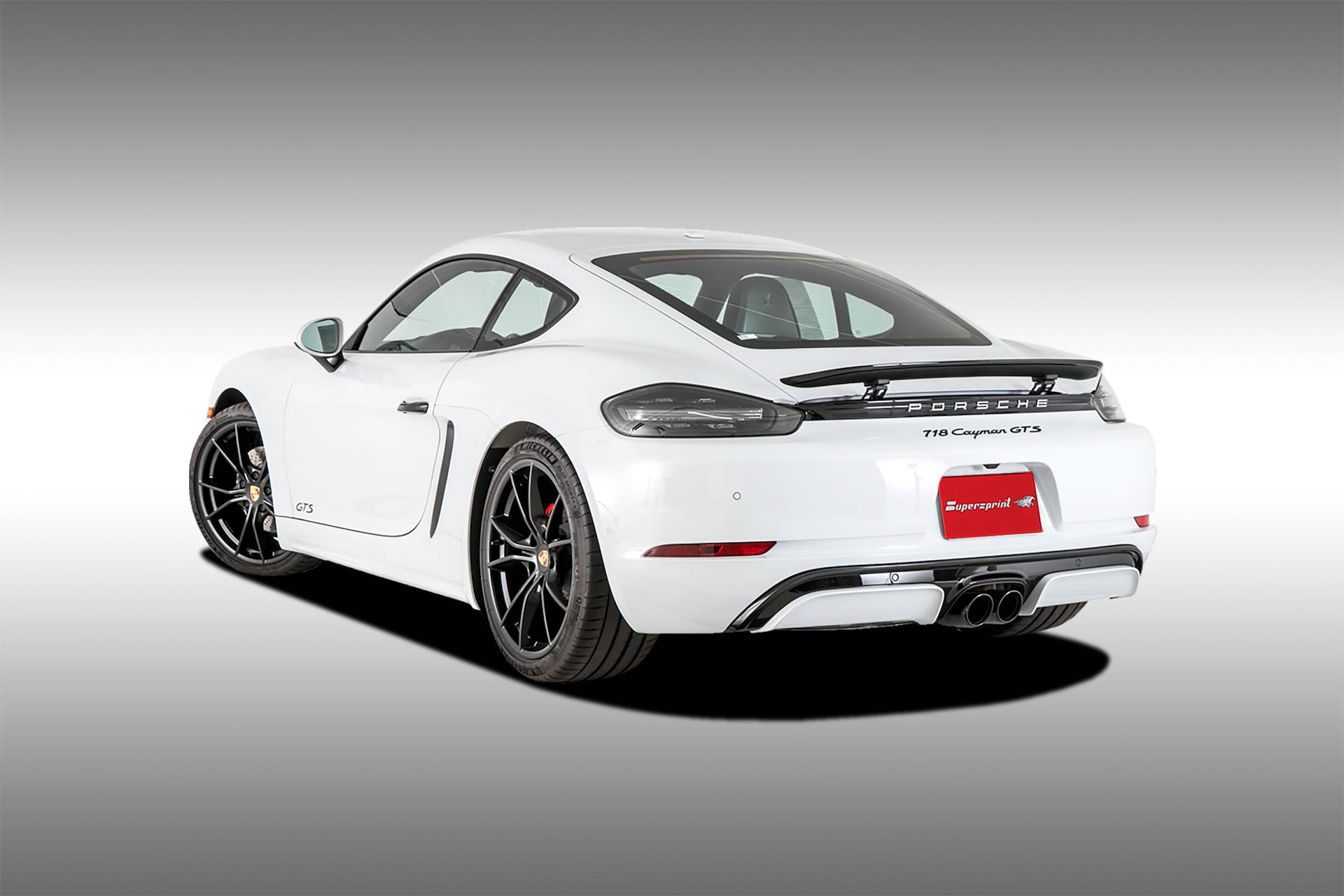 Supersprint Auspuff für PORSCHE 718 CAYMAN GTS 2.5i Turbo (365 PS) 2018 -> (mit klappe)