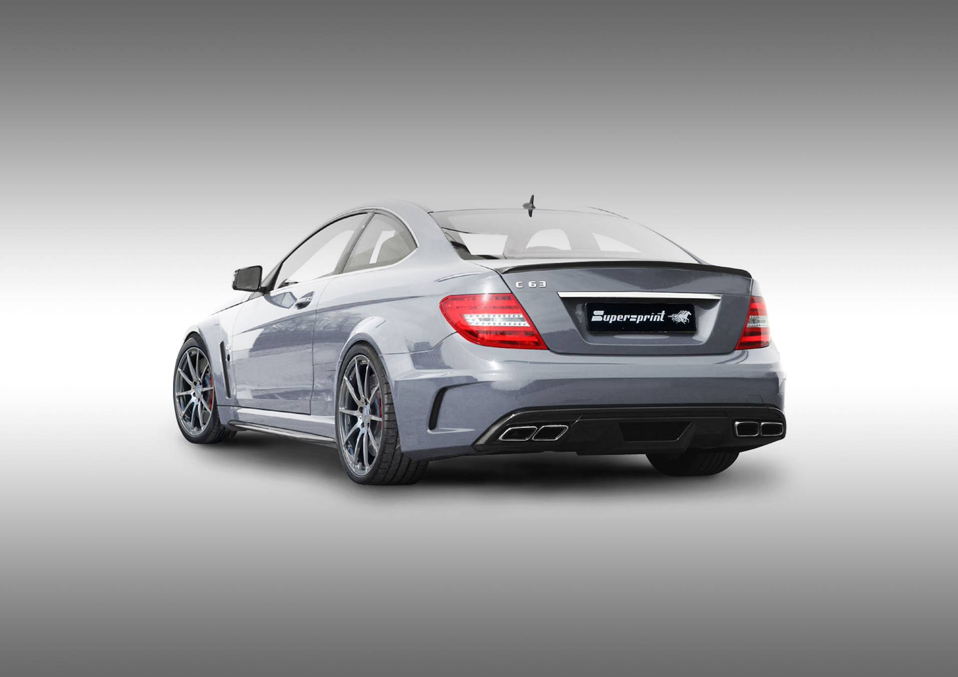 Impianto di scarico per MERCEDES C204 C63 AMG Coupè V8 Black Series (517 Hp) 2011 ->