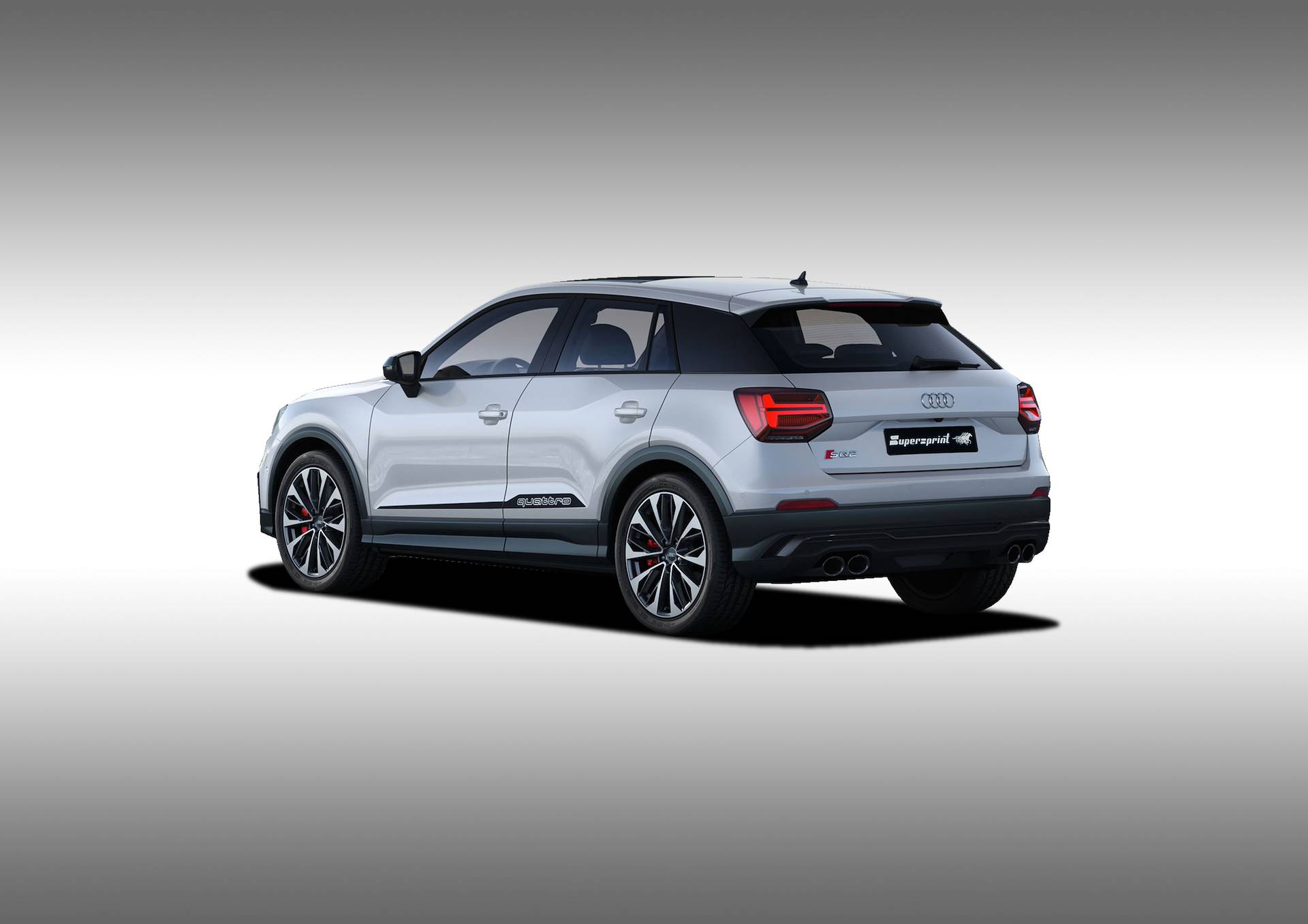 Impianto di scarico per AUDI SQ2 QUATTRO 2.0 TFSI (300 Hp - modelli con GPF) 2019 -> Twin Pipe (con valvola)