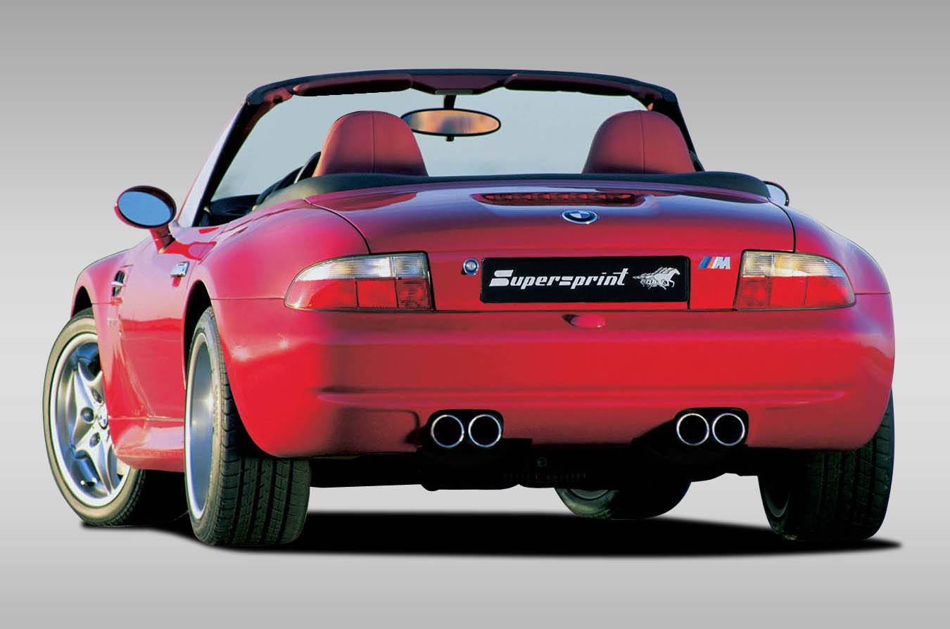 Supersprint Auspuff für BMW Z3 M Roadster 3.2i (S50 Motor) '96 -> '00