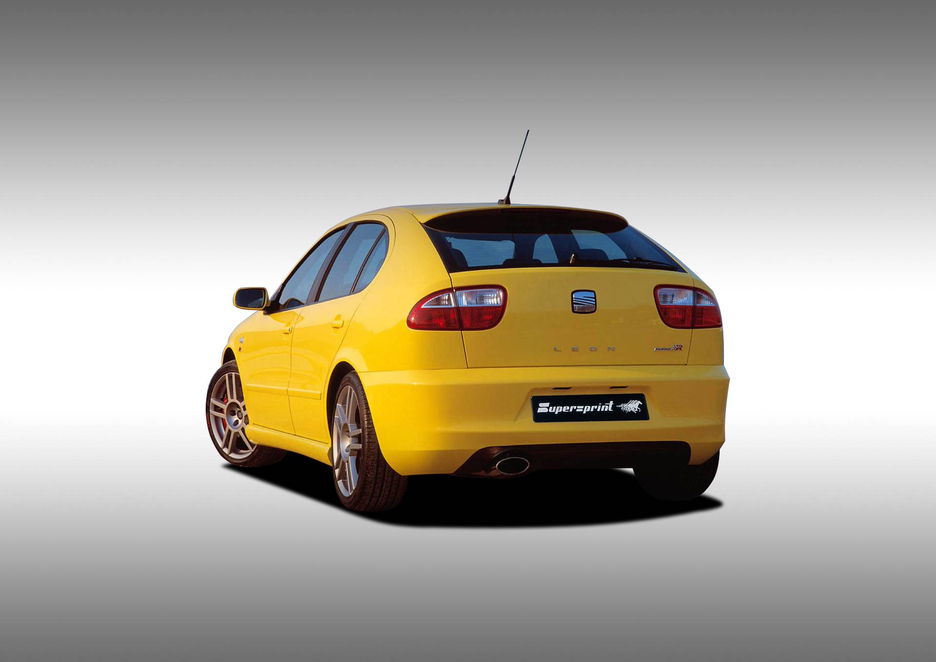 Supersprint Auspuff für SEAT LEON 1.8i Turbo Cupra R (210 - 225 PS) '02 ->'05