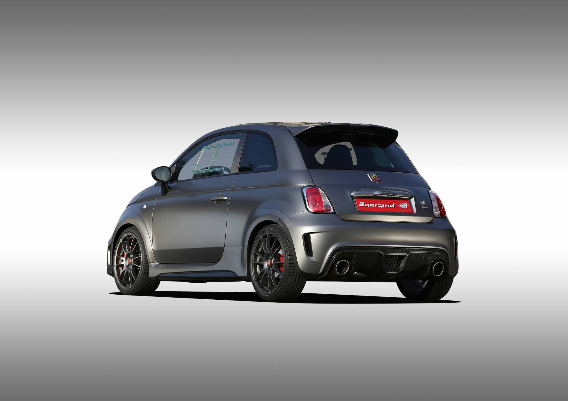 Supersprint Exhaust for 695 ABARTH 1.4T Biposto (190 Hp) (Ø65 with valve) 2014 ->