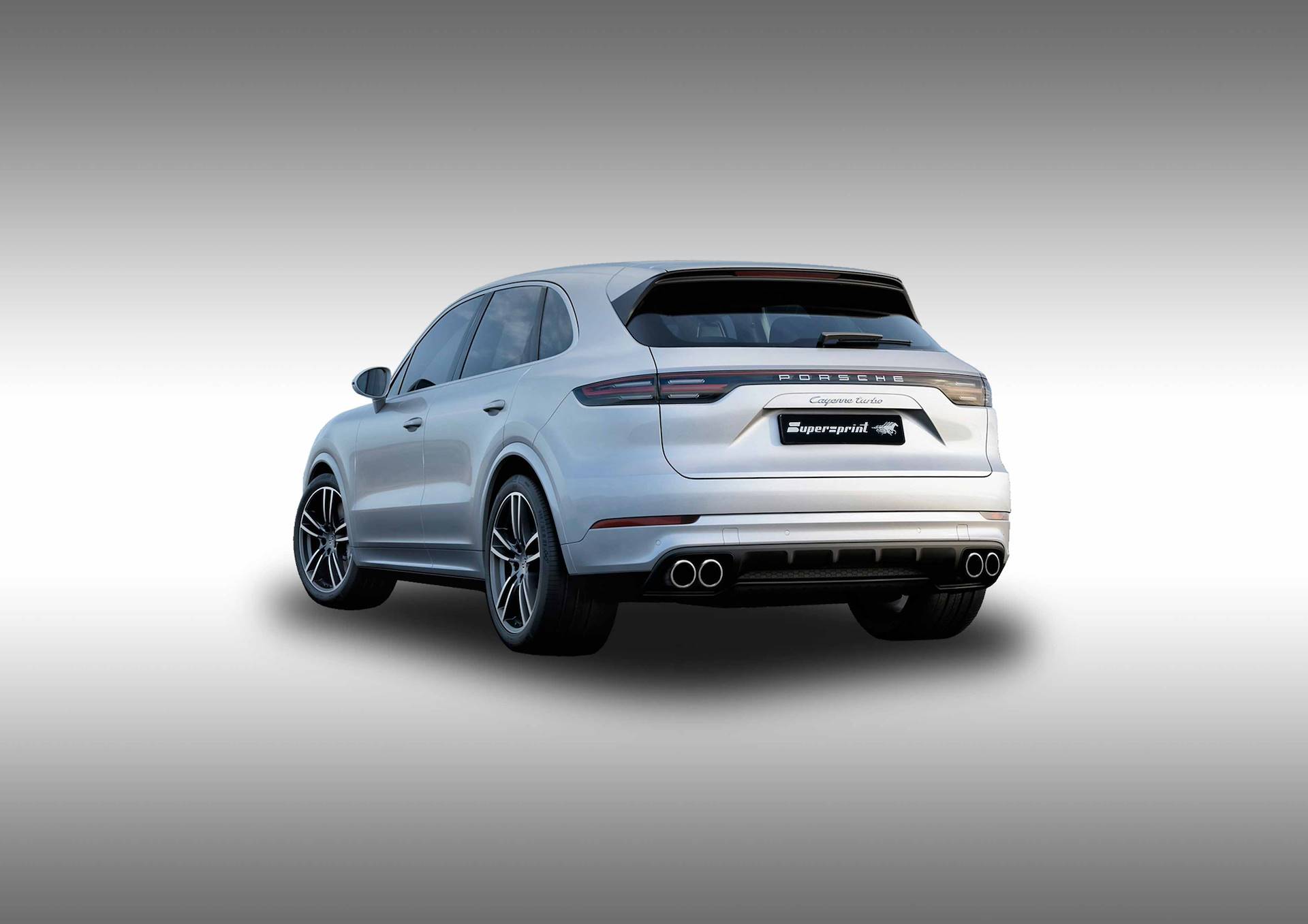 Supersprint Auspuff für PORSCHE 536 CAYENNE Turbo 4.0L V8 (550 PS) 2018 -> (mit klappe)