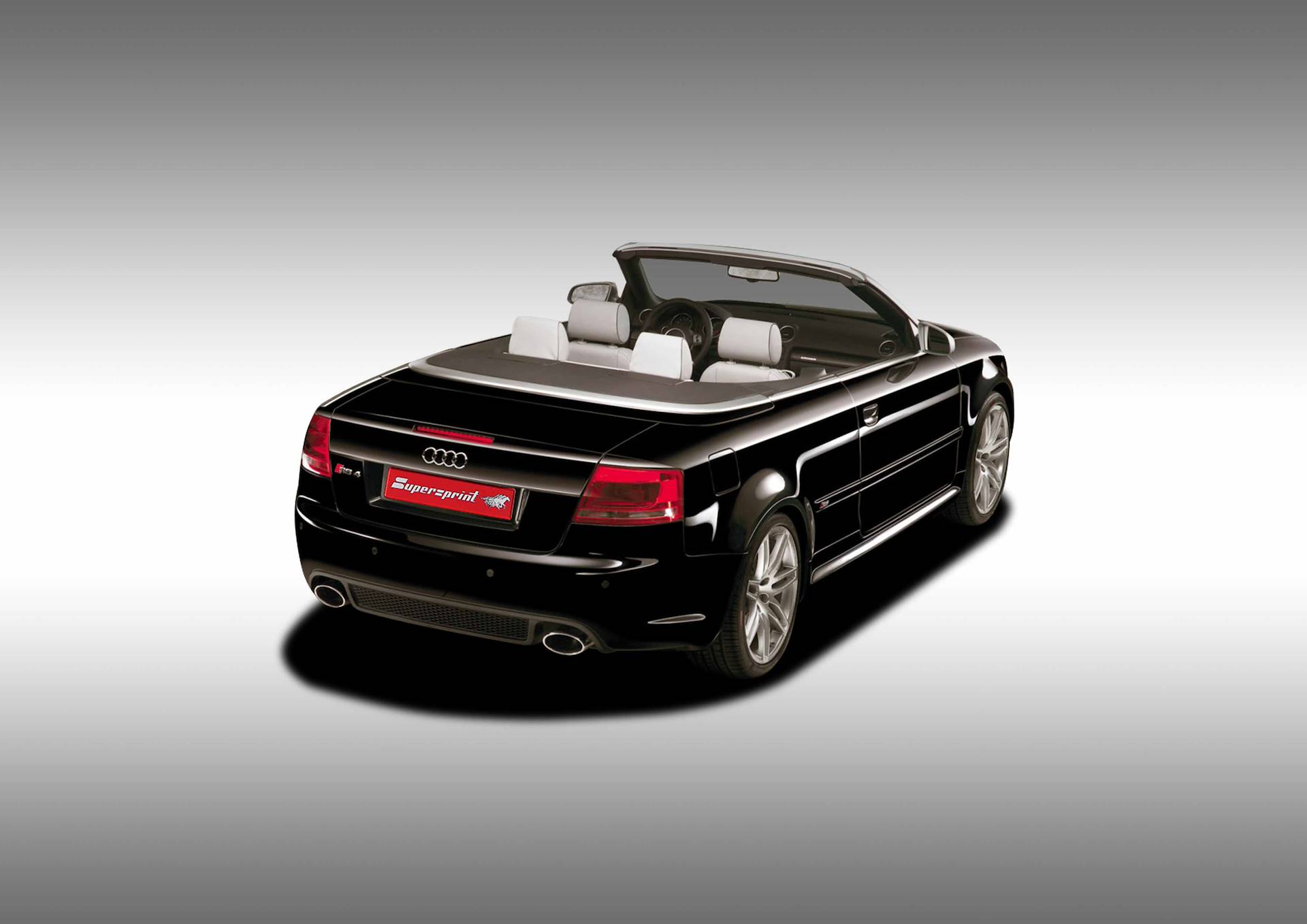 Impianto di scarico per AUDI RS4 QUATTRO (Cabrio) 4.2i V8 (420 Hp) '06 -> '08 (con valvola)