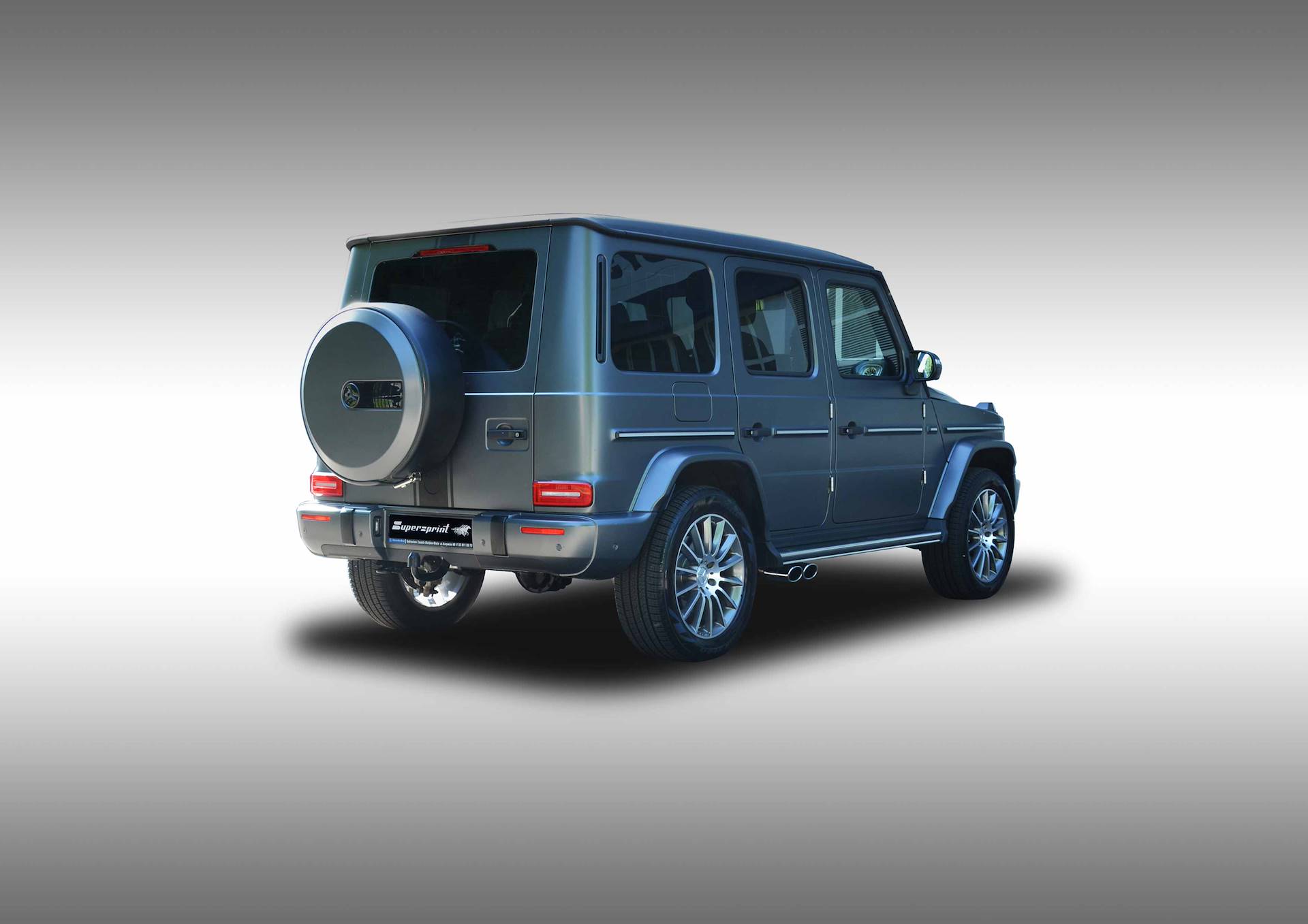 Supersprint Auspuff für MERCEDES W464 (4-door) G500 V8 (Bi-Turbo 4.0L Motor) 2019 -> (mit klappe)