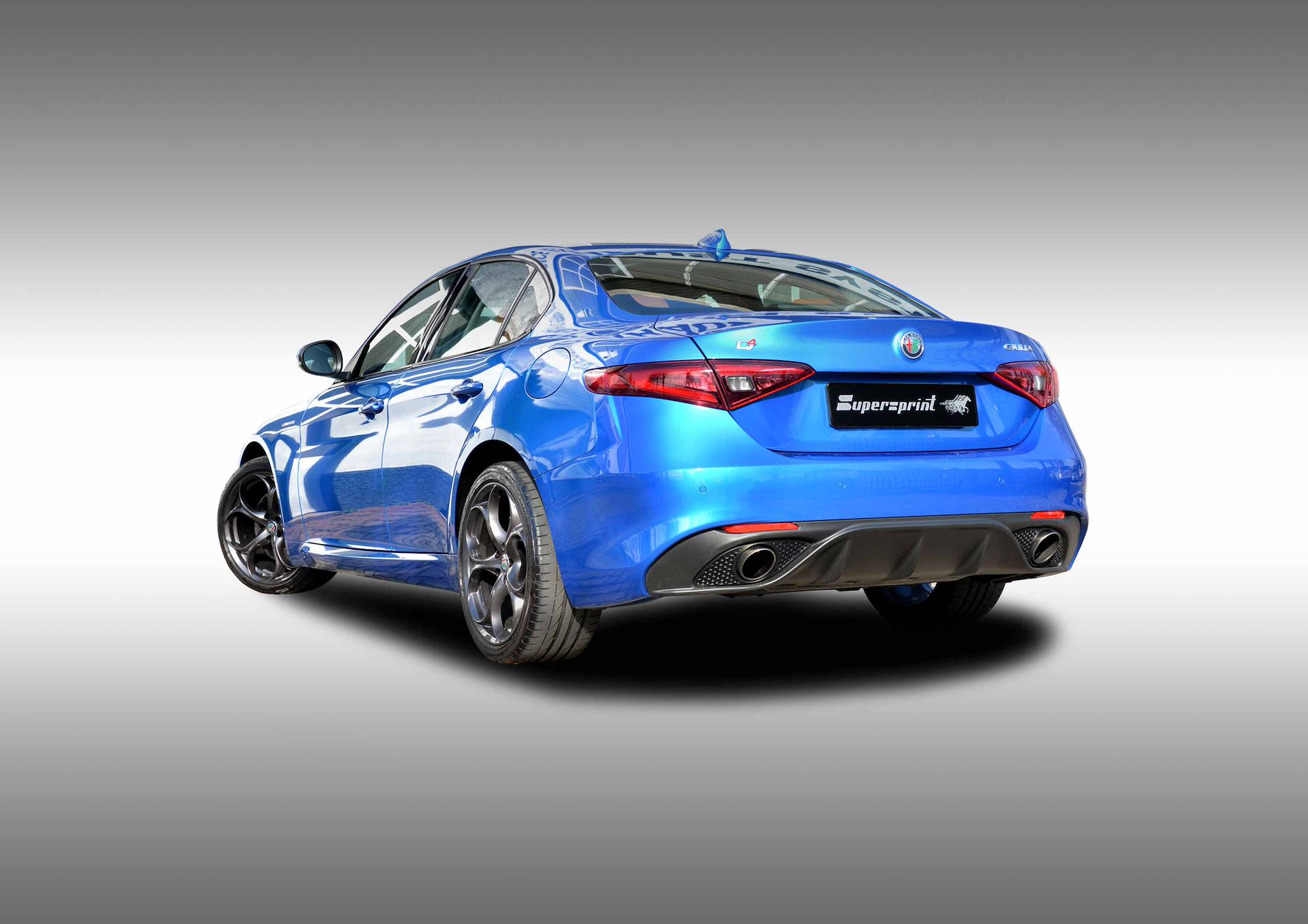 Impianto di scarico per ALFA ROMEO GIULIA VELOCE Q4 2.0i Turbo (280 Hp) 2016 ->