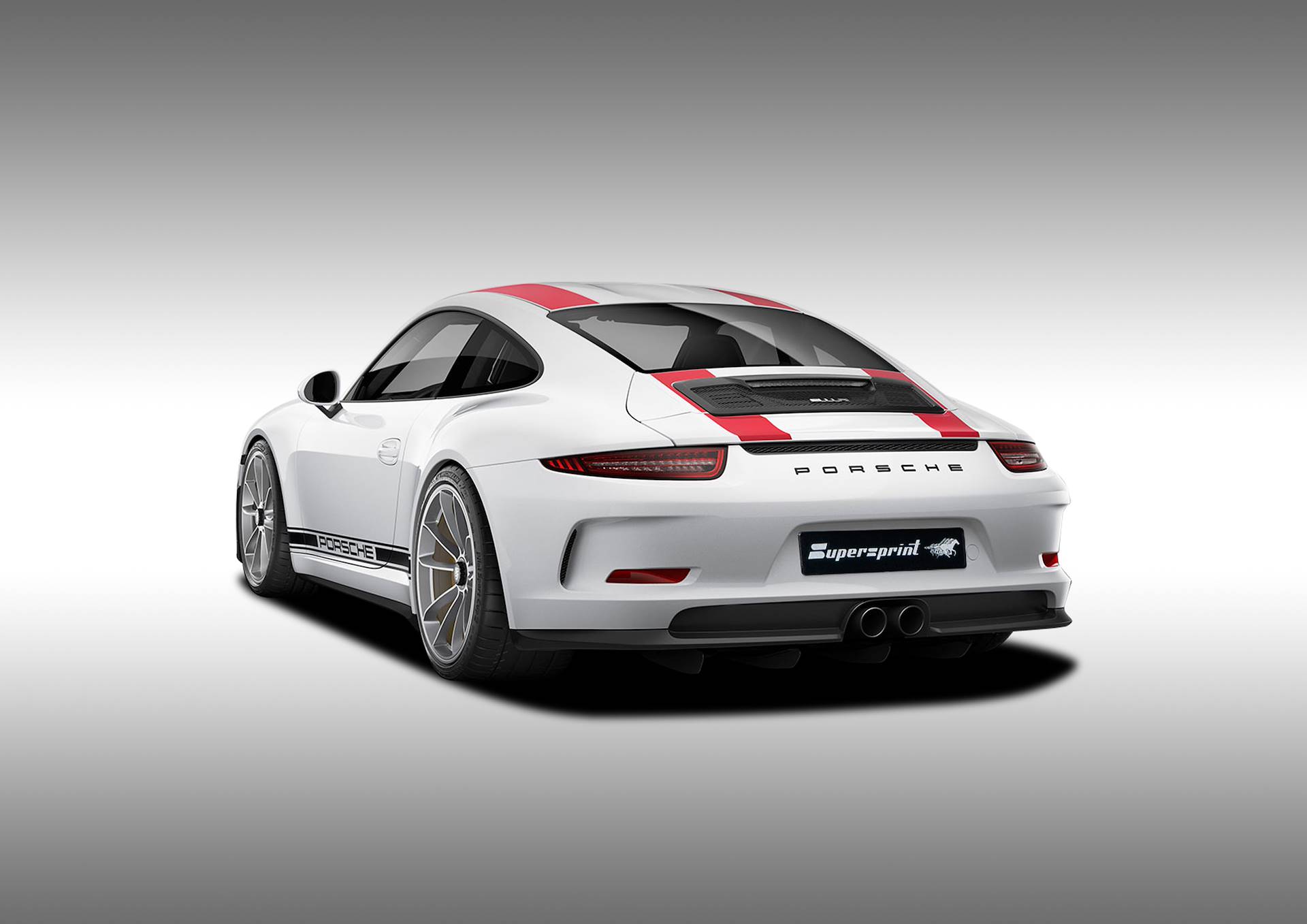 Supersprint Exhaust for PORSCHE 911 R 4.0i (500 Hp) 2016 (Cup)