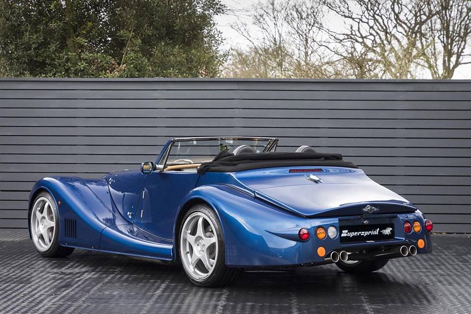 Supersprint Auspuff für MORGAN AERO 8 4.4i V8 (Motor BMW M62 - 333 PS) 2000 -> 2006