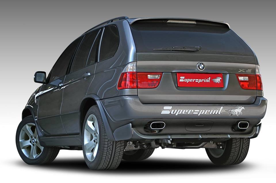 Impianto di scarico per BMW E53 X5 4.4i V8 (N62) '03 -> '06