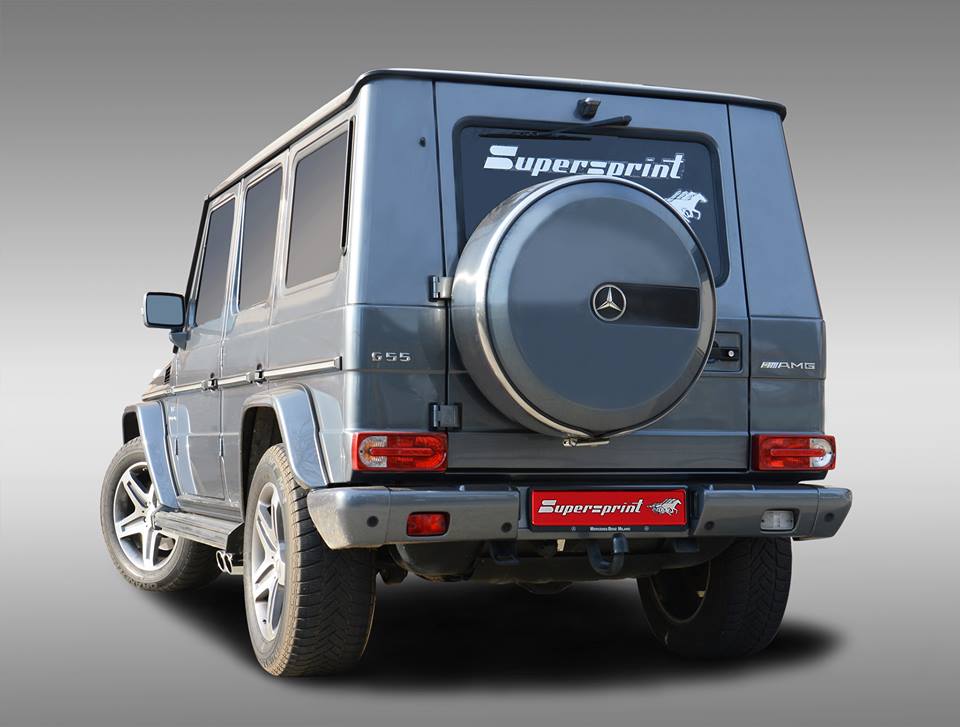 Supersprint Auspuff für MERCEDES W463 (4-door) G55 AMG V8 Kompressor 2004 -> 2012
