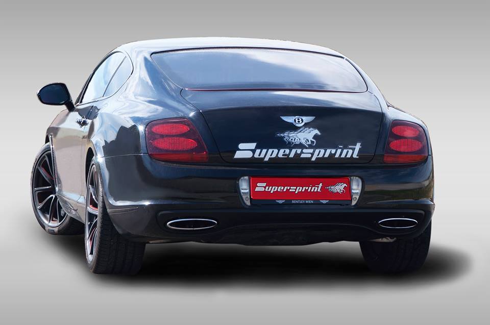 Impianto di scarico per BENTLEY CONTINENTAL SUPERSPORTS 6.0i W12 Bi-Turbo (630 Hp) '09 -> (con valvola)
