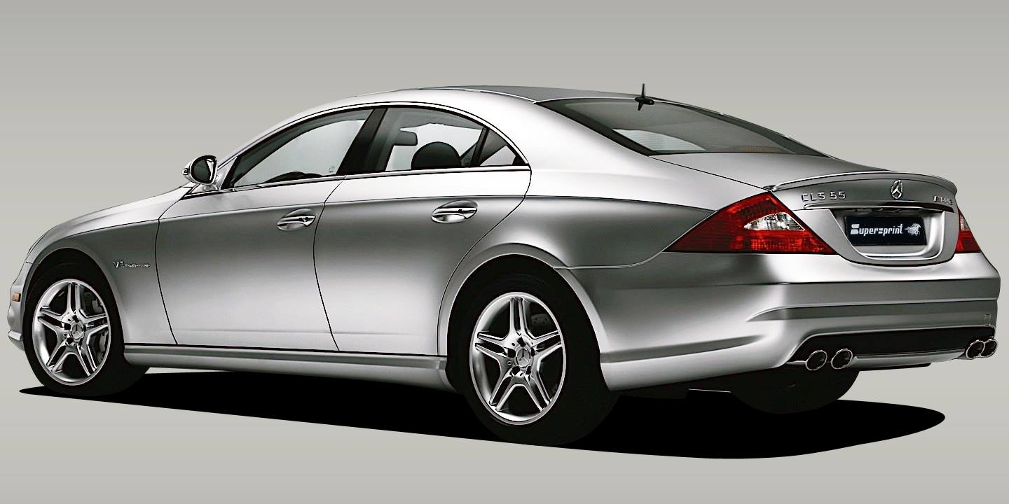 Supersprint Exhaust for MERCEDES C219 CLS 55 AMG V8 (M113 5.5L - 476 Hp) '04 -> '06