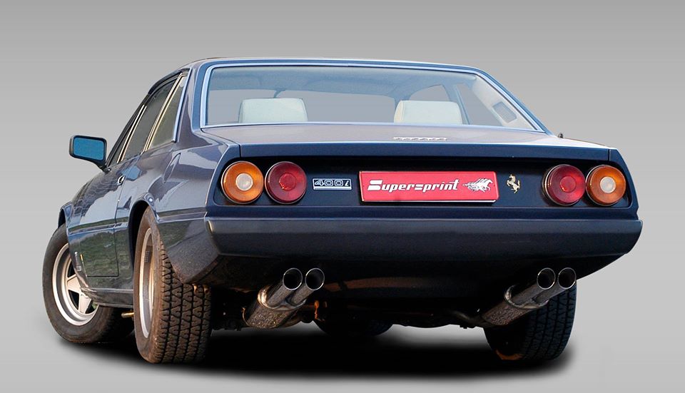 Supersprint Auspuff für FERRARI 400 GT '76 -> '79 - FERRARI 400i '79 -> '85