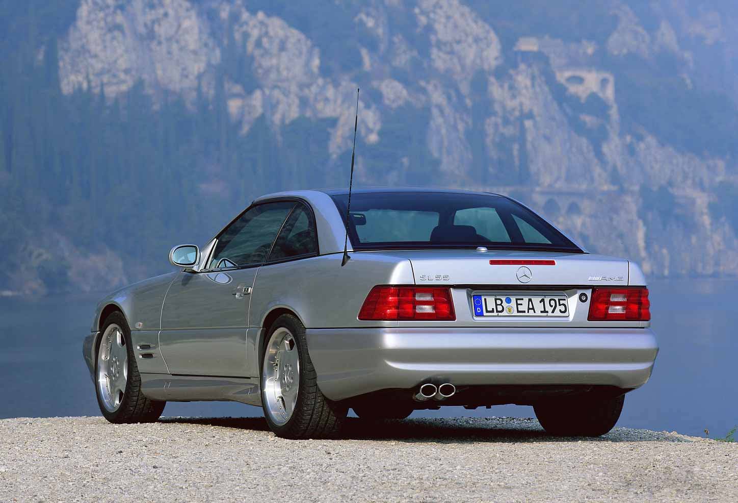 Impianto di scarico per MERCEDES R129 SL 55 AMG V8 (Mot. M113 - 354 Hp) '99 ->'01