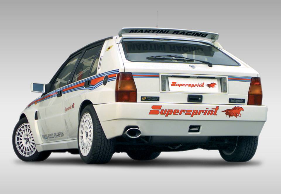 Supersprint Exhaust for LANCIA DELTA 2.0 HF Integrale Evoluzione Kat. ' 92 ->