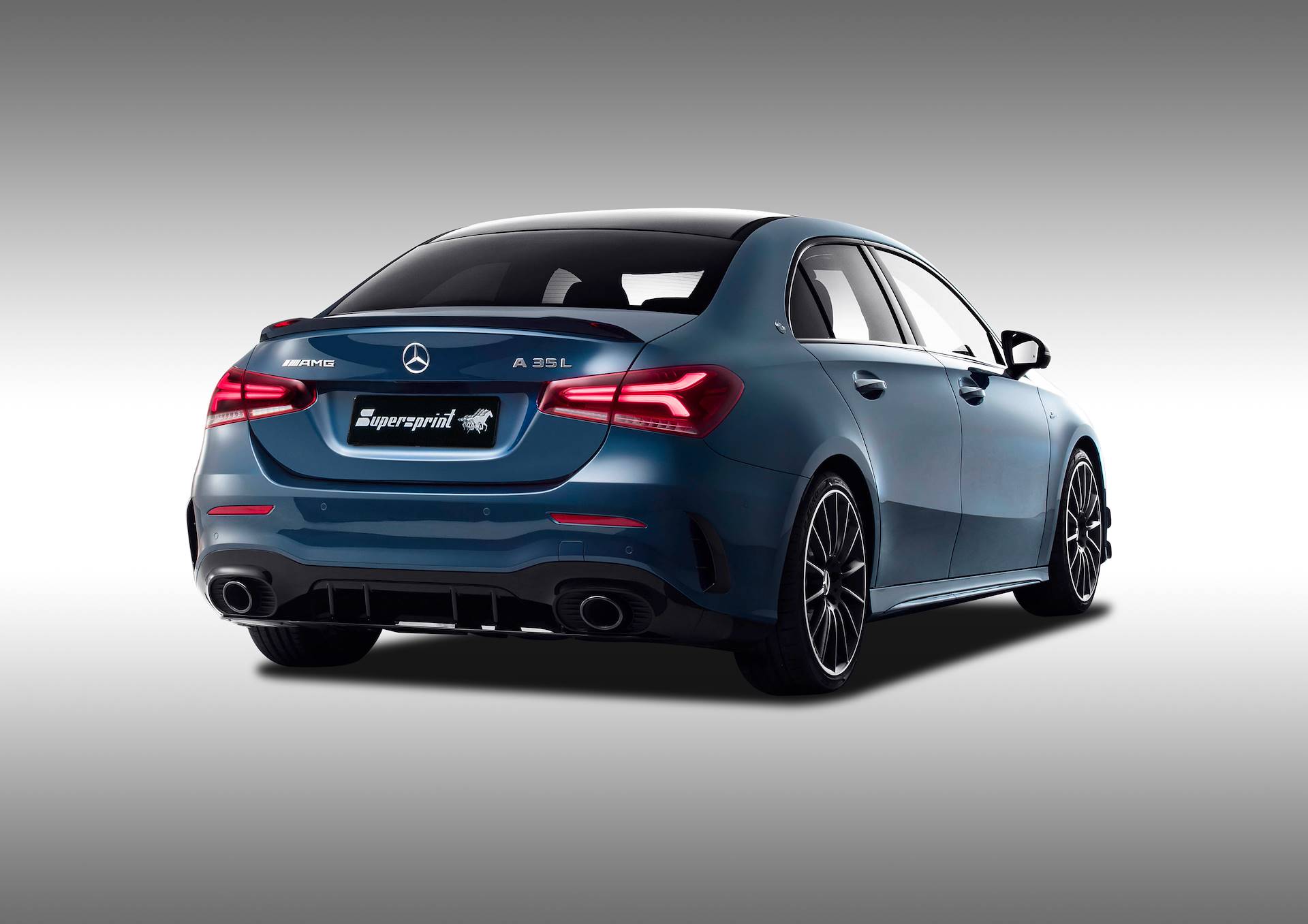 Supersprint Exhaust for MERCEDES Z177 \ V177 A 35 AMG 4-Matic (2.0T - 306 Hp - models with GPF) 2019 -> (with valve)