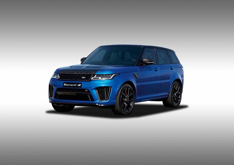 Supersprint Exhaust for RANGE ROVER SPORT SVR 5.0i V8 Supercharged (575 Hp) 2018 ->