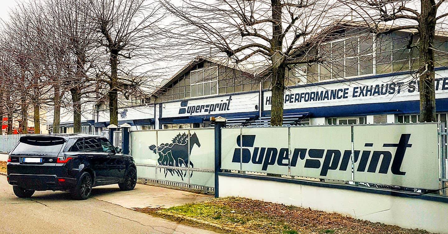 Supersprint Auspuff für RANGE ROVER SPORT 5.0i V8 Supercharged (525 PS - Modelle mit GPF) 2018 ->