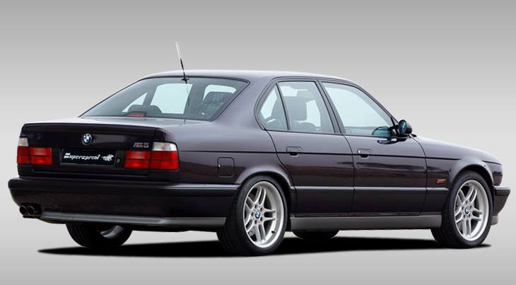 Supersprint Auspuff für BMW E34 M5 3.8i (S38 - 340 PS) (Limousine / Touring) '92 -> '96