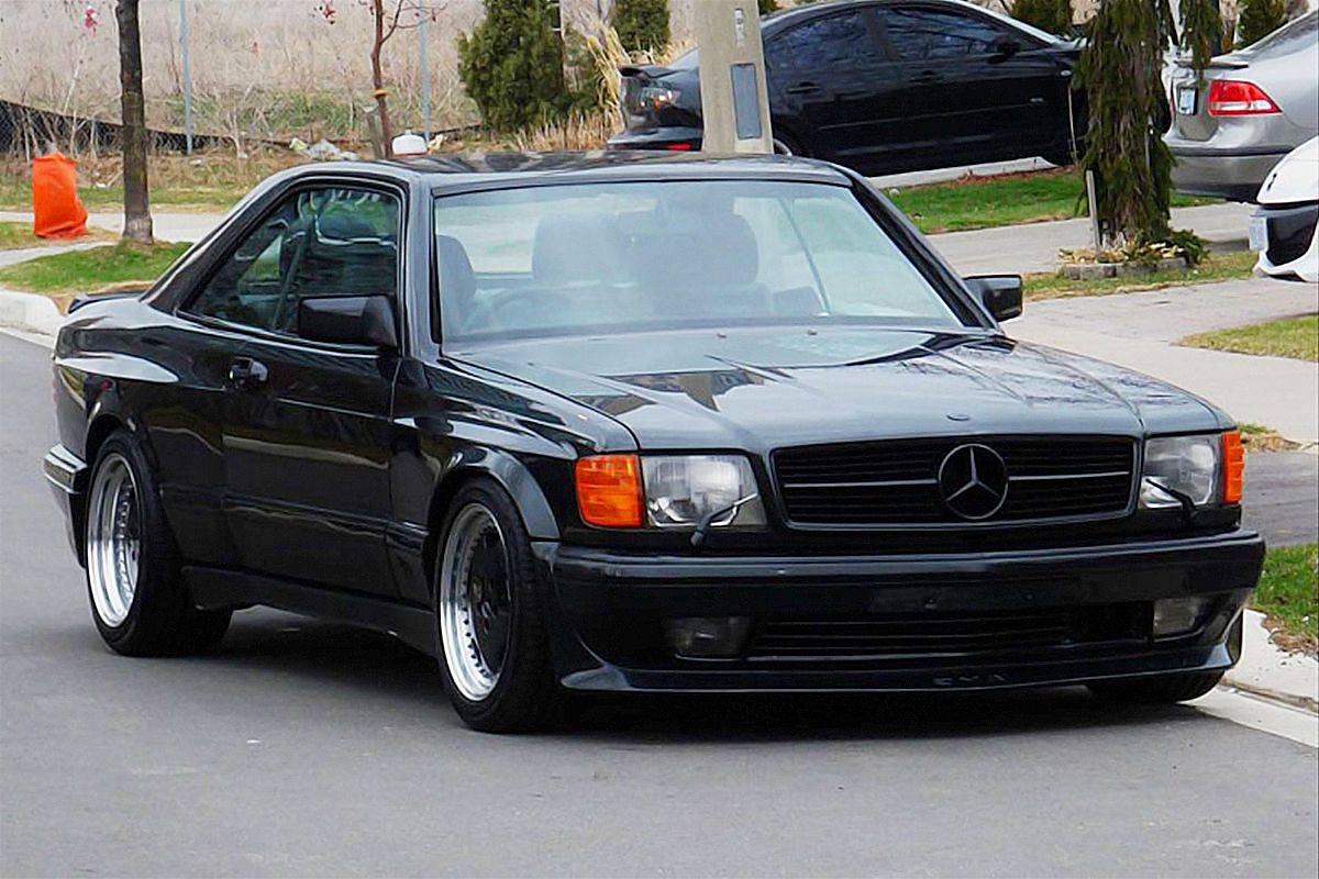 Supersprint Auspuff für MERCEDES C126 560 SEC AMG '85 -> '91