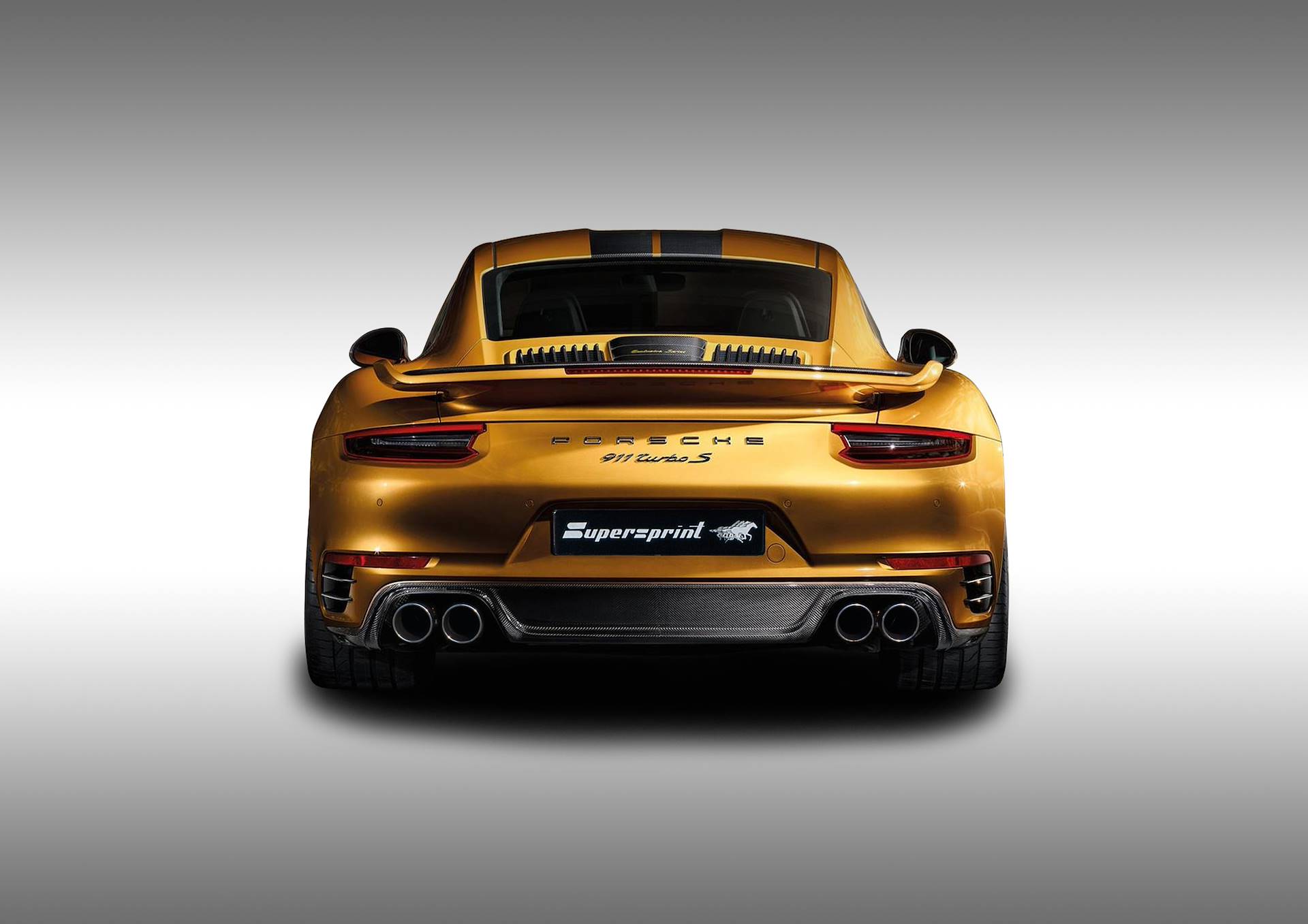 Supersprint Exhaust for PORSCHE 991 Turbo S Exclusive Series 3.8i (607 Hp) 2017 ->