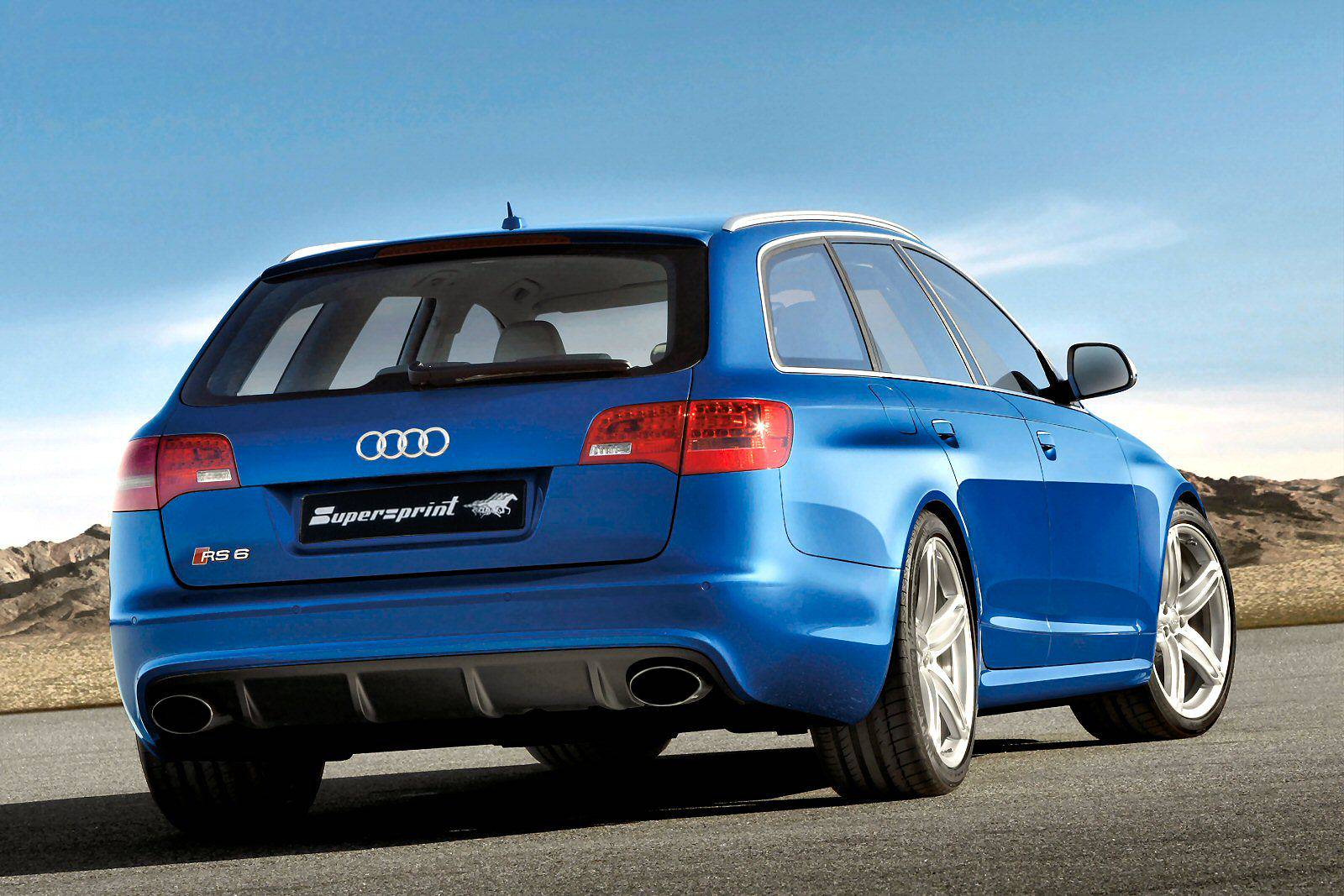 Impianto di scarico per AUDI A6 RS6 Quattro 5.0i Bi - turbo V10 ' 08 ->