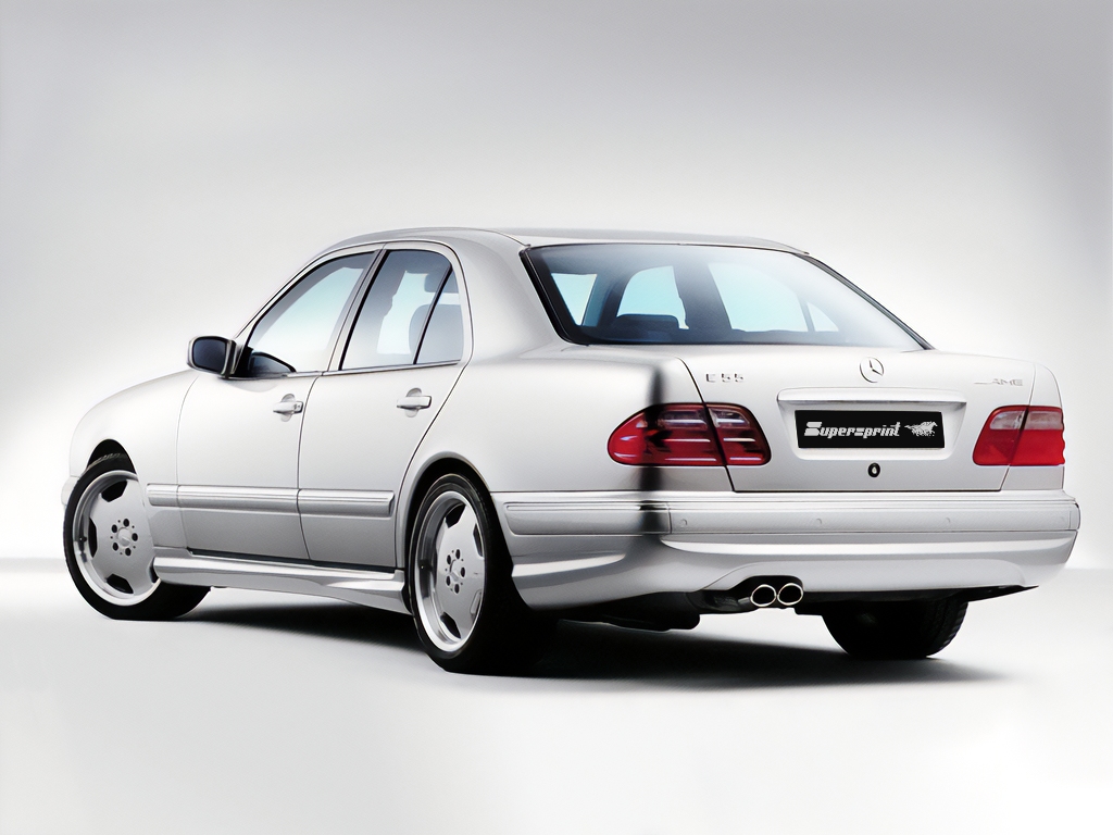 Supersprint Exhaust for MERCEDES W210 E 55 AMG V8 (Sedan) ' 98 -> ' 01