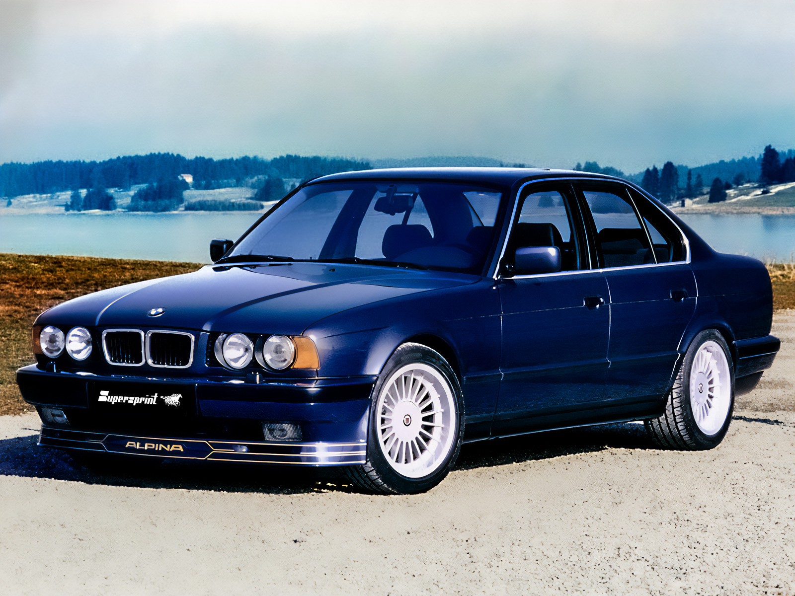 Supersprint Auspuff für ALPINA B10 (E34 Limousine + Touring) 4.6i V8 (M62 - 340 PS) '94 -> '97