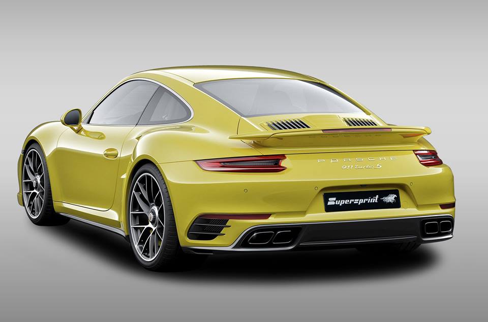 Supersprint Exhaust for PORSCHE 991 Turbo S 3.8i (580 Hp) 2016 ->