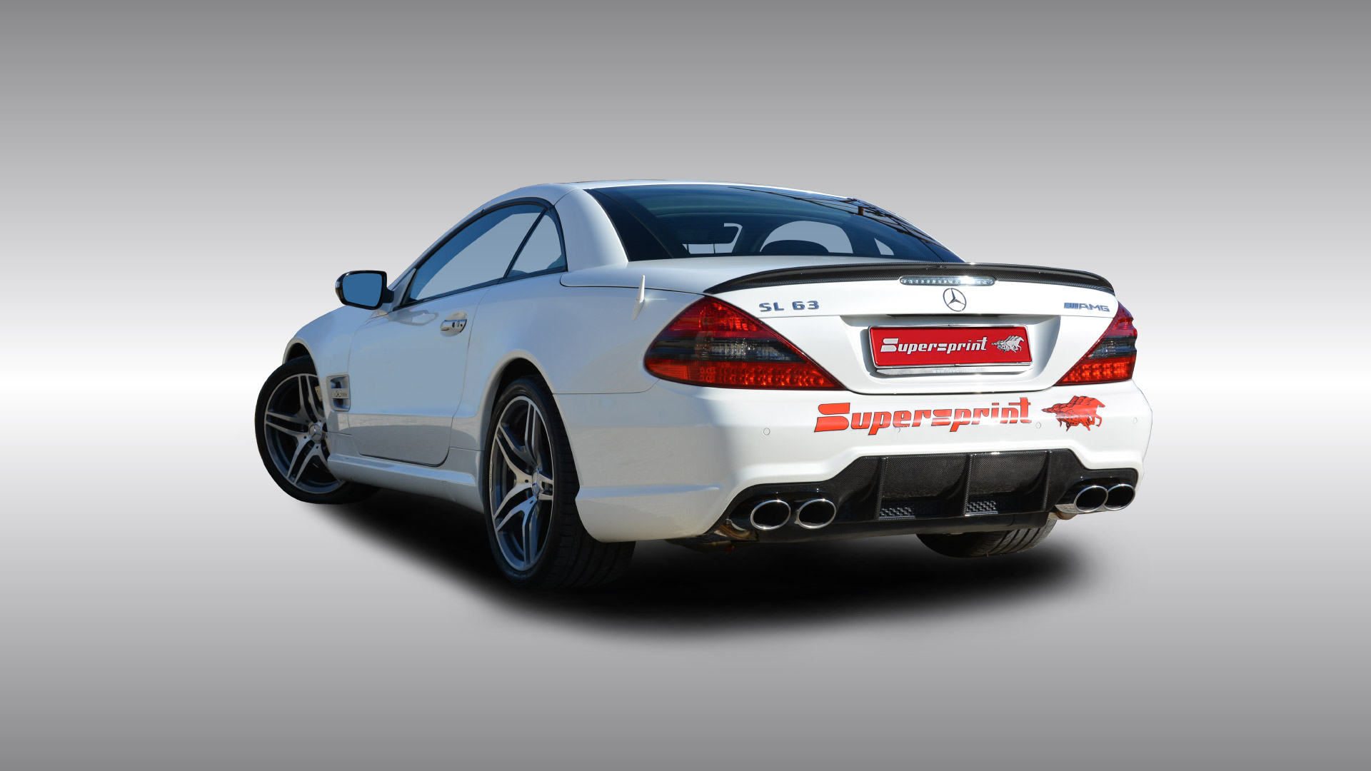 Supersprint Auspuff für MERCEDES R230 SL 63 AMG V8 (M156 - 525 PS) '08 -> '11